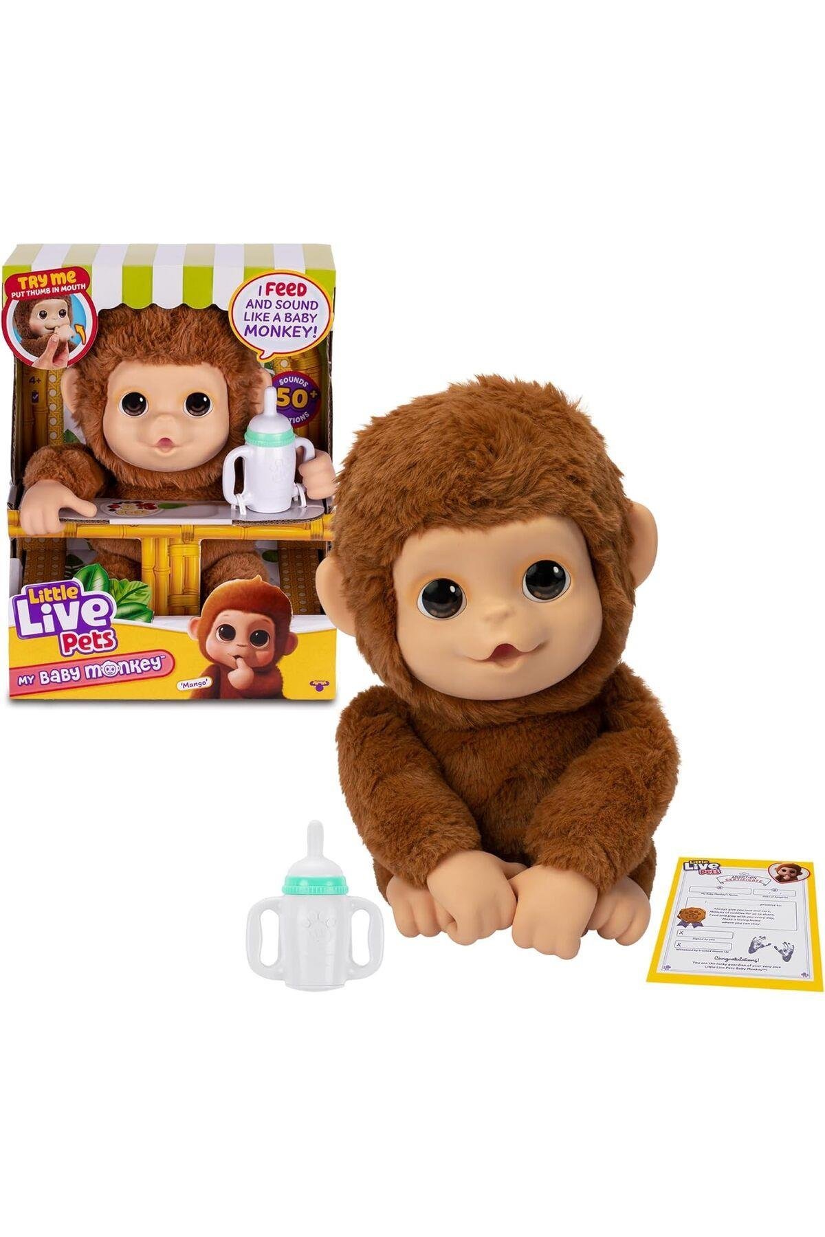 Little Live Pets My Baby Monkey-Hayvan Figürleri