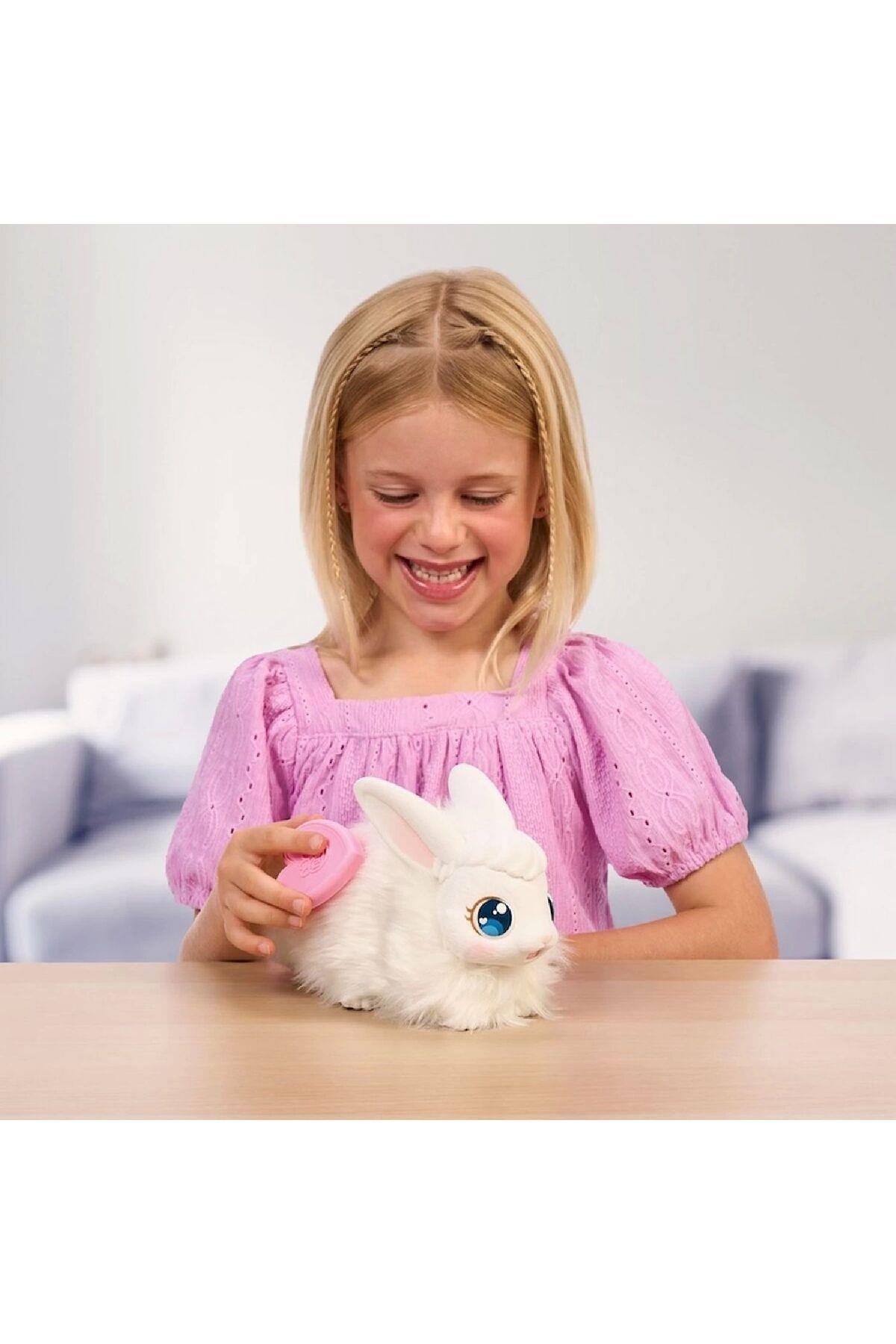 LLP Sesli ve Işıklı Anne ve Sürpriz Paket Yavruları Oyun Seti-Peluş Oyuncaklar