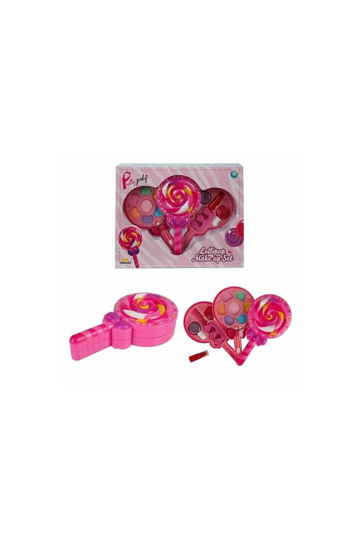 Lolipop Şekilli 2 Katlı Makyaj Güzellik Seti-Eğitici Oyuncak