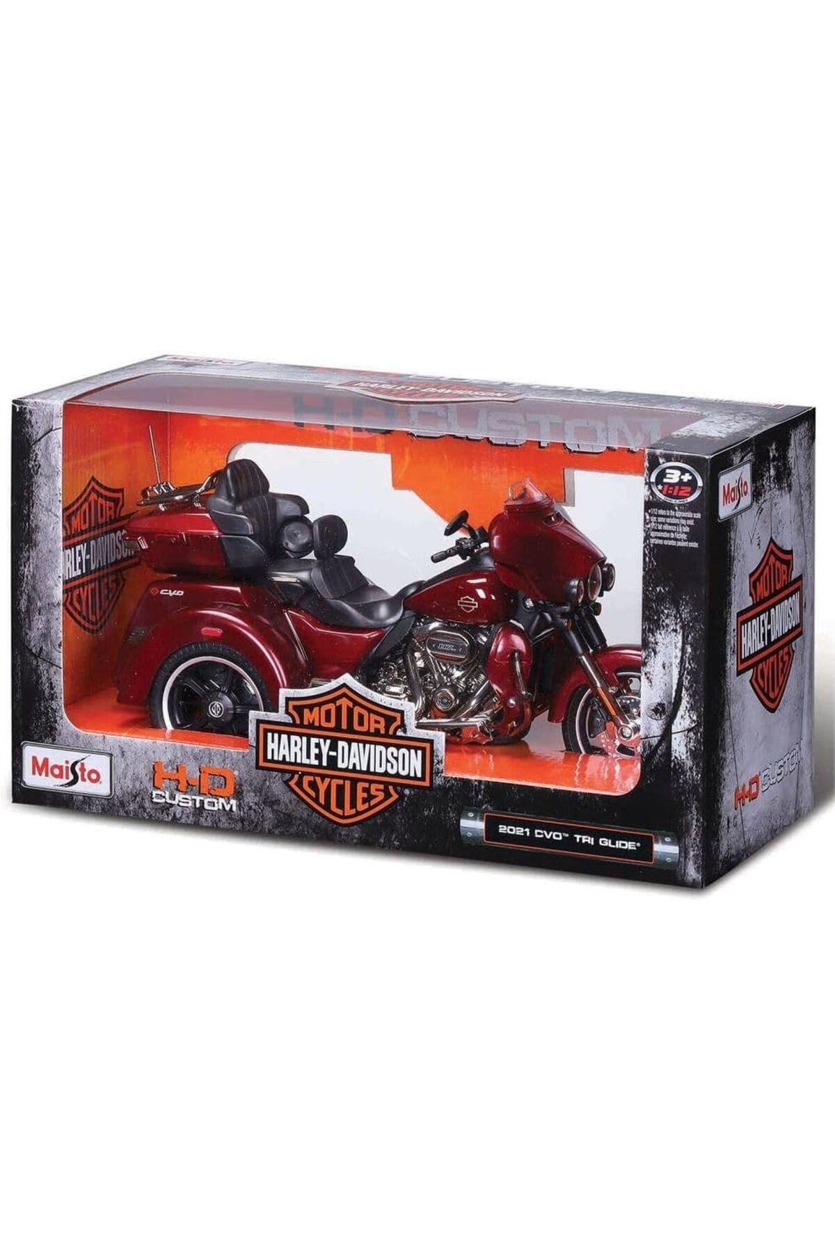 Maisto 1/12 Harley-Davidson 2021 CVO TRI Glide Motosiklet-Maket Araçlar
