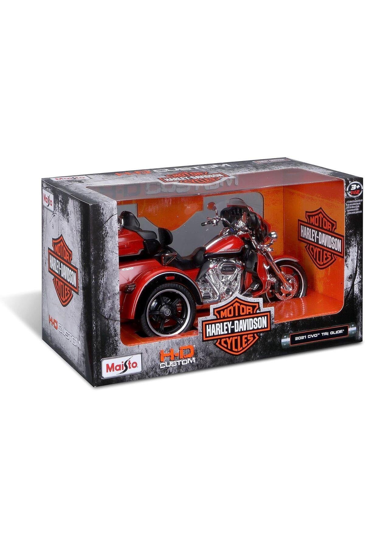Maisto 1/12 Harley-Davidson 2021 CVO TRI Glide Motosiklet-Maket Araçlar