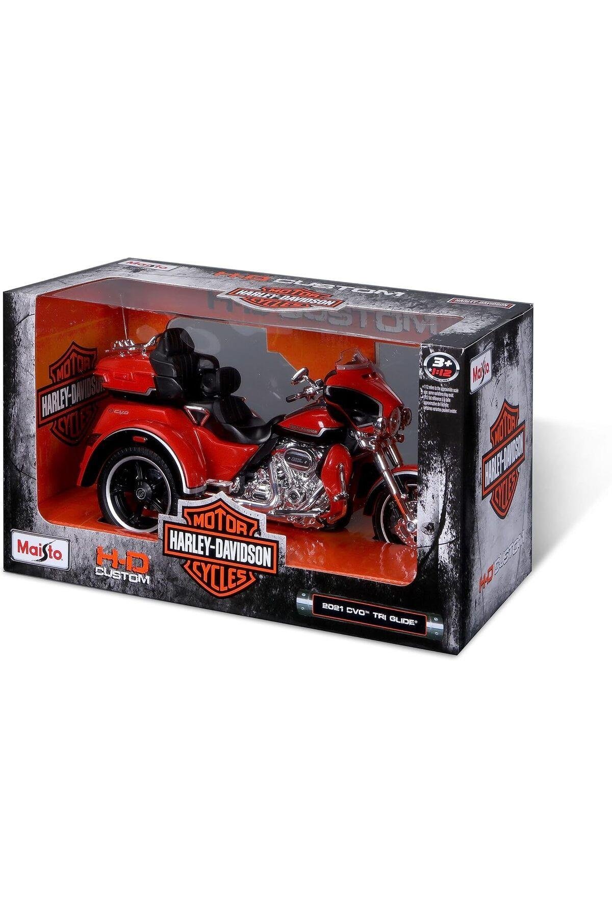 Maisto 1/12 Harley-Davidson 2021 CVO TRI Glide Motosiklet-Maket Araçlar