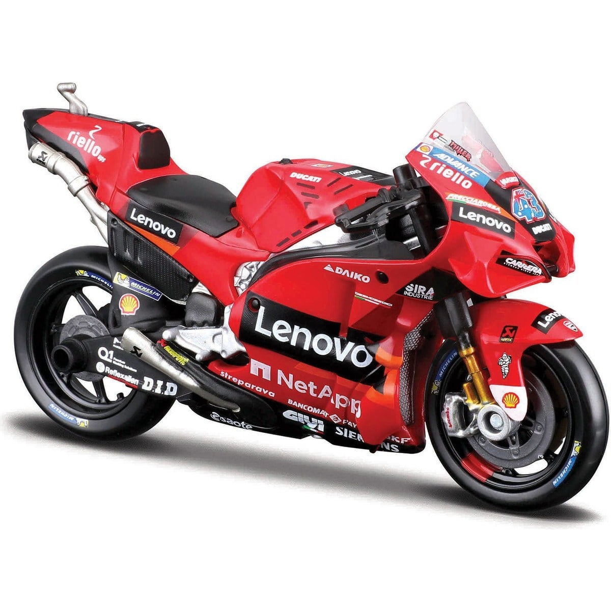 Maisto 1:18 Ölçekli Ducati Desmosedici GP 2022-Maket Araçlar
