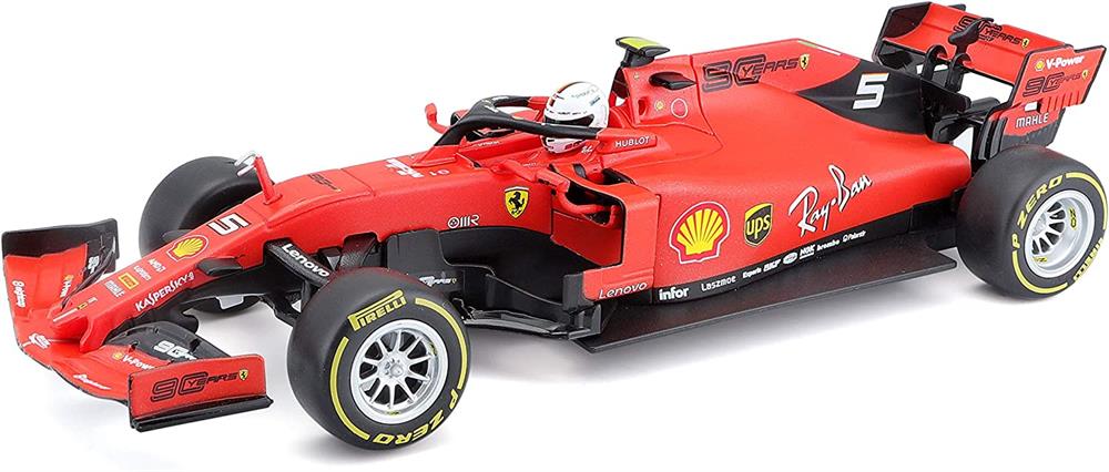 Maisto 1:24 Premium Kumandalı 2019 F1 Ferrari SF90 Sebastian Vettel-Uzaktan Kumandalı Araçlar