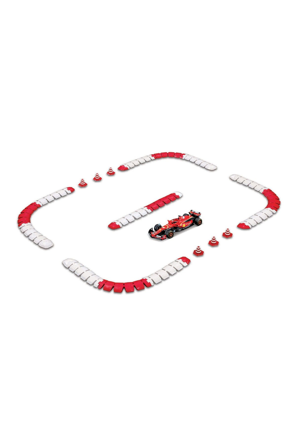 Maisto 1:41 Die-Cast Ferrari SF-24 Uzaktan Kumandalı Oyuncak Araba ve Pist Seti-Uzaktan Kumandalı Araçlar
