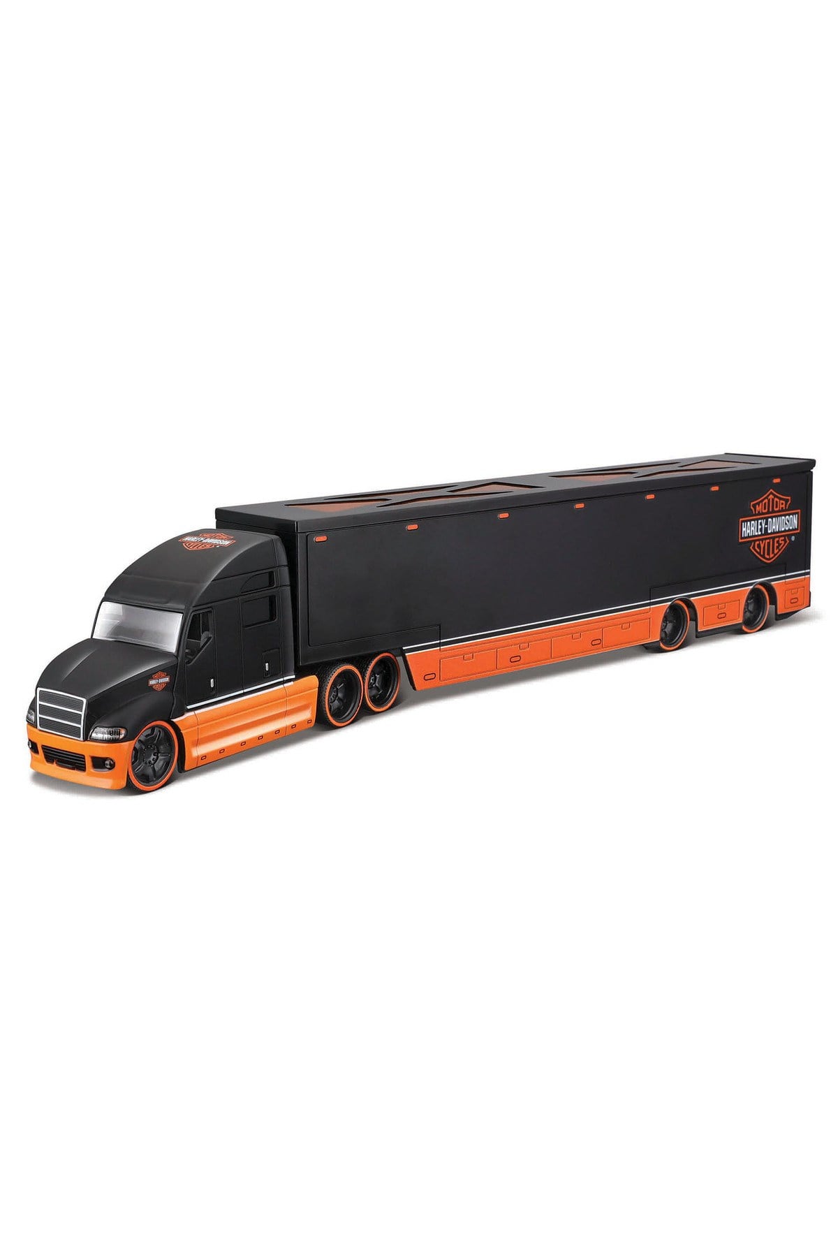 Maisto 1:64 Harley-Davidson Taşıyıcı Tırlar 11516 - Model 1-Maket Araçlar