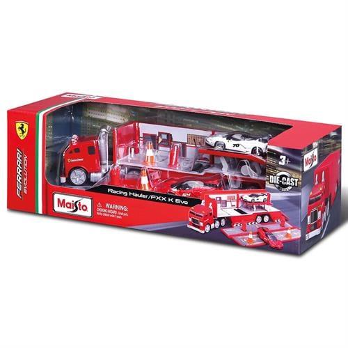 Maisto Fresh Metal Ferrari Evolution Tır ve Araç Set-Oyuncak Arabalar ve Kamyonlar