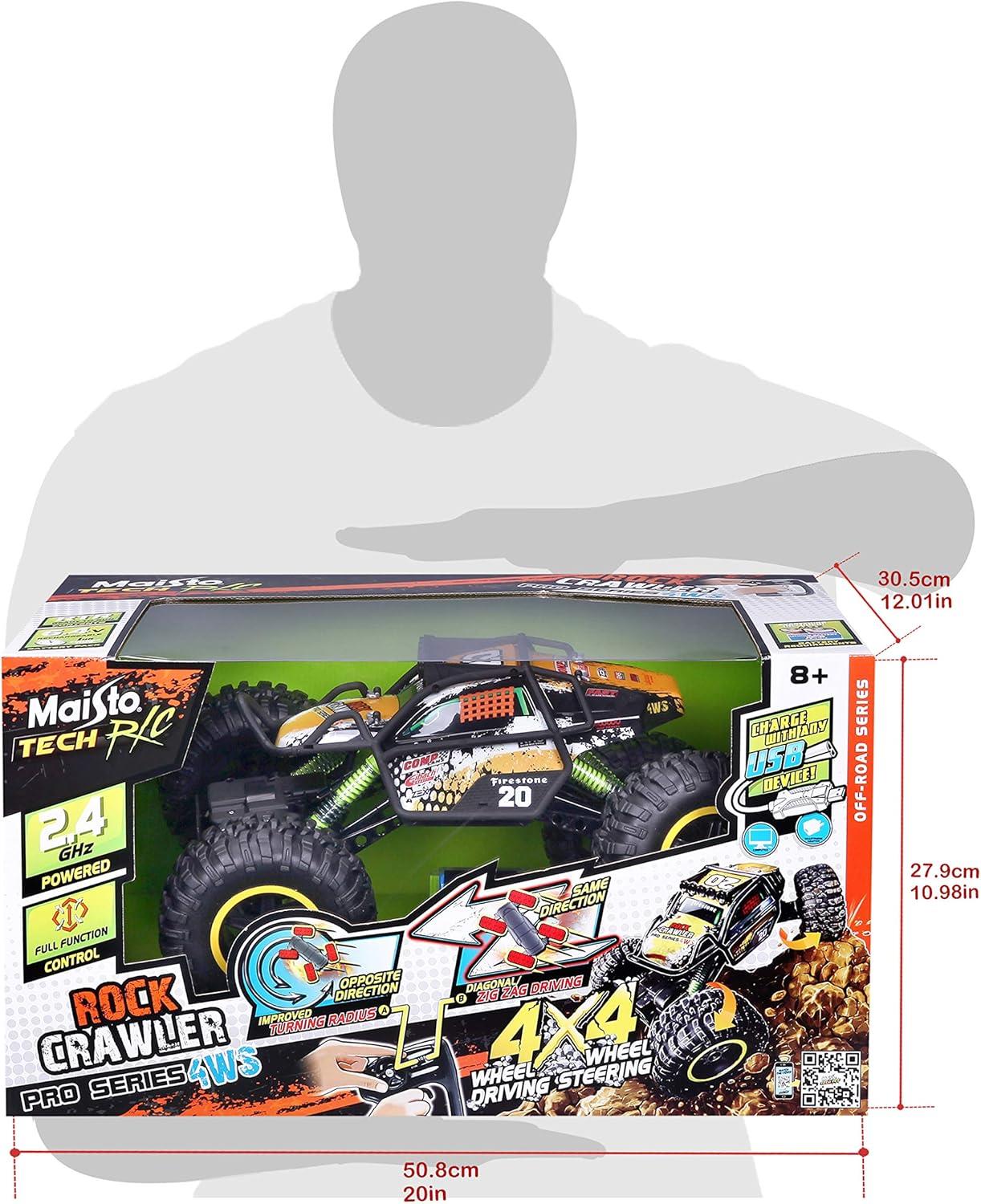 Maisto Rock Crawler Pro Series 4ws Kumandalı Araba-Uzaktan Kumandalı Araçlar