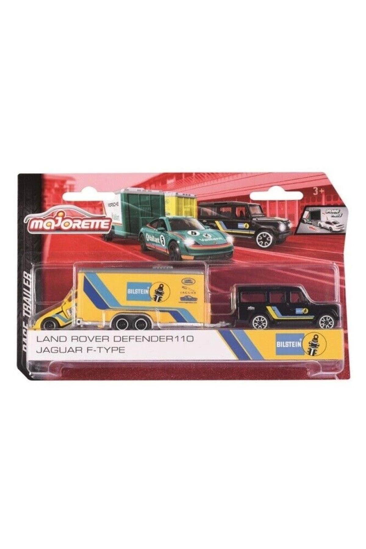 Majorette Car Trailer Land Rover SMB-212053111-Oyuncak Arabalar ve Kamyonlar