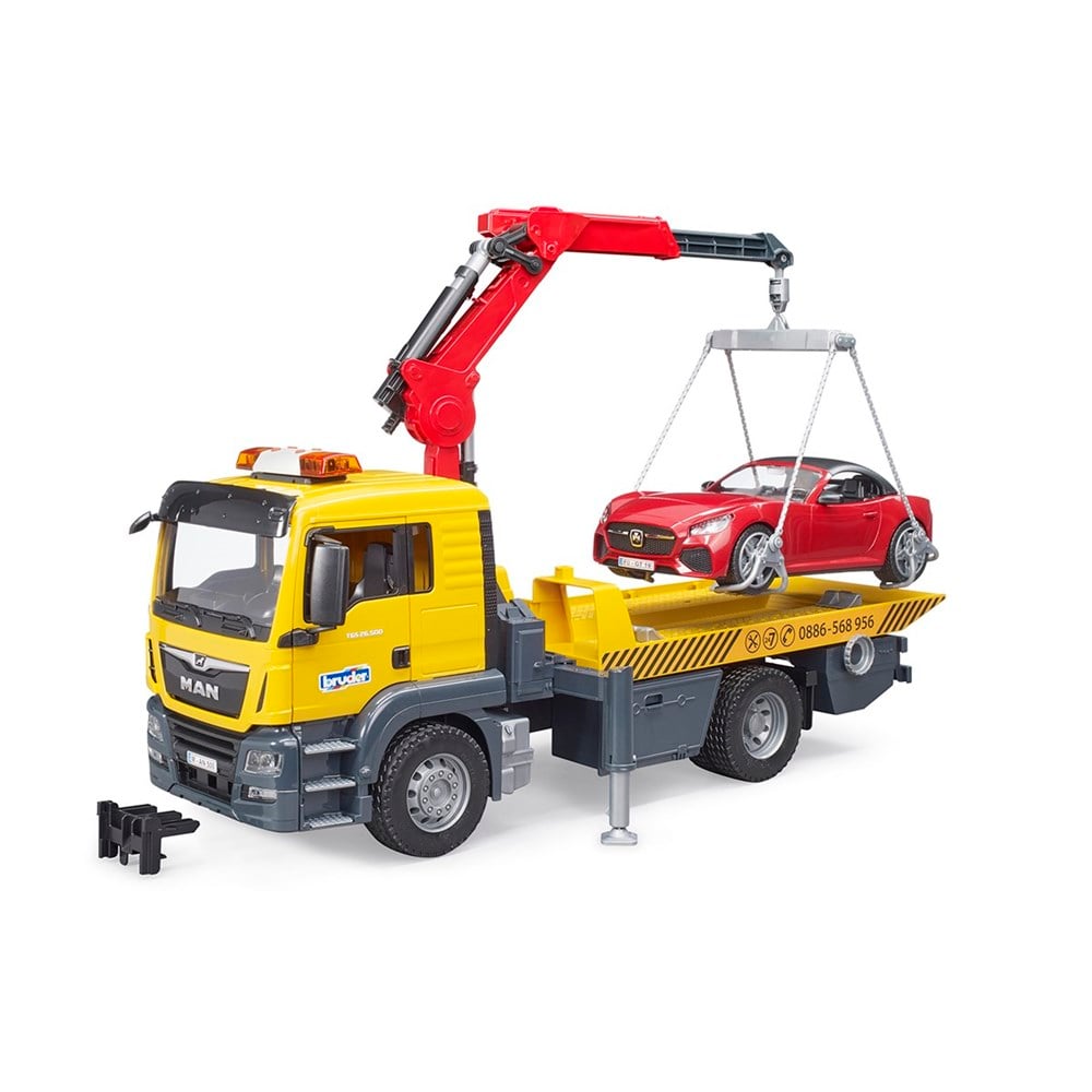 Man Tgs Araba Çekici Ve Roadster Araba BR03750