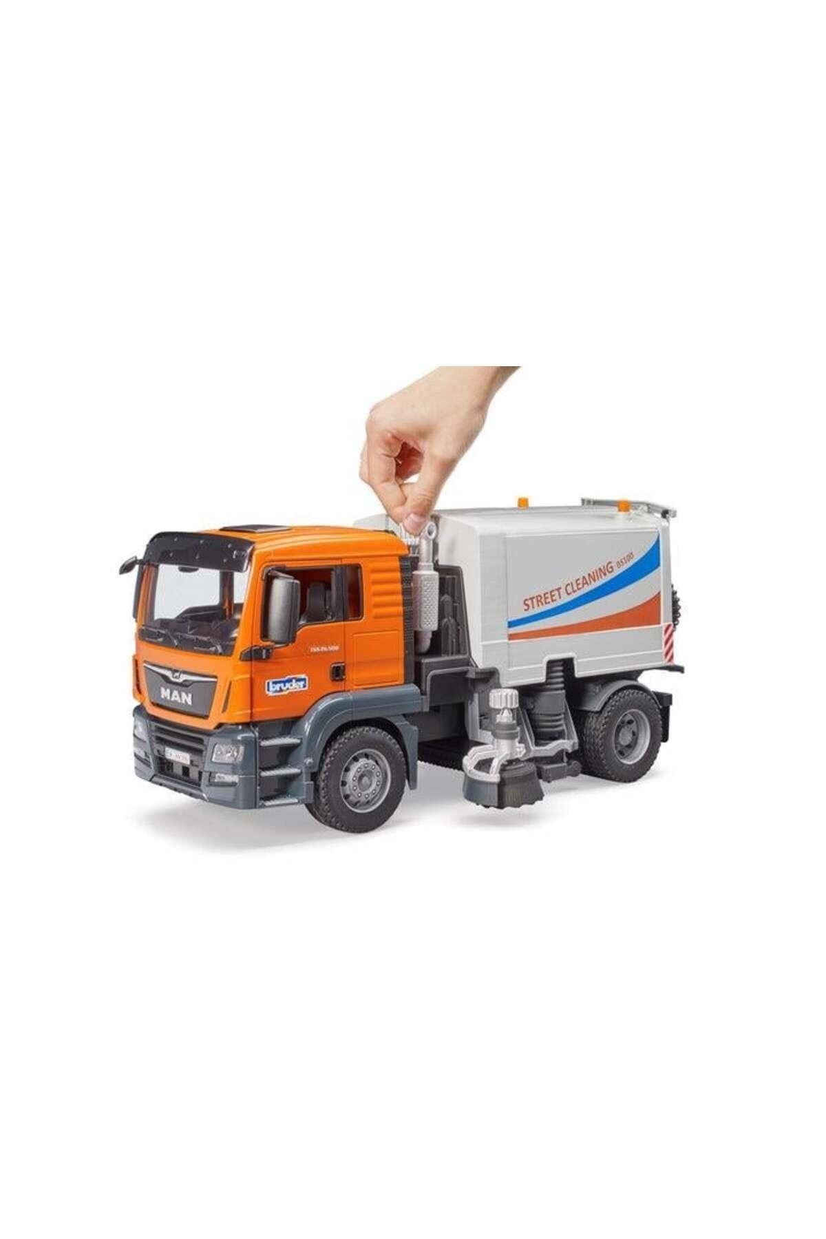 Man Tgs Cadde Süpürme Aracı Br03780-Oyuncak Arabalar ve Kamyonlar