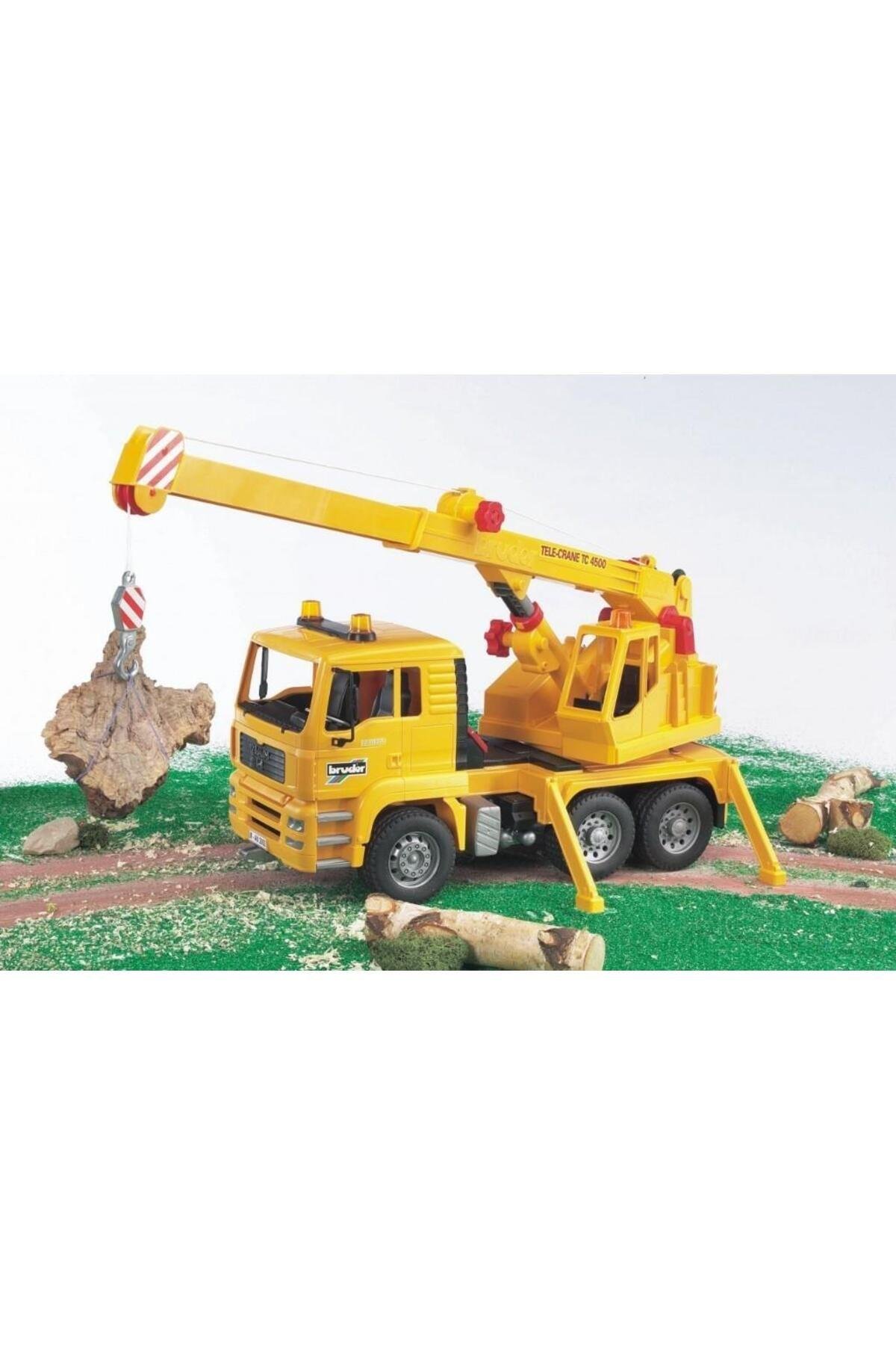 Man Vinçli Kamyon 02754-Oyuncak Arabalar ve Kamyonlar