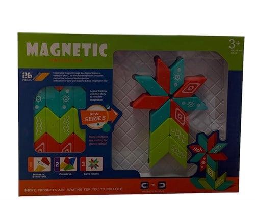 Manyetik Zeka Blokları 26 Parça-Yapı Oyuncakları