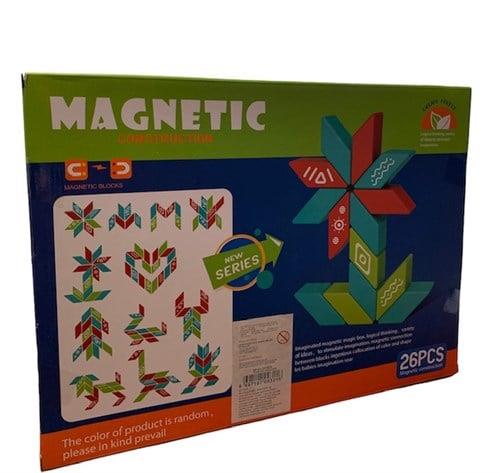 Manyetik Zeka Blokları 26 Parça-Yapı Oyuncakları