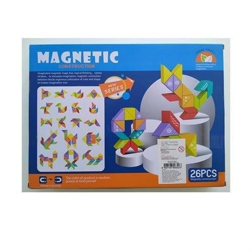 Manyetik Zeka Küpü 26 Parça-Yapı Oyuncakları
