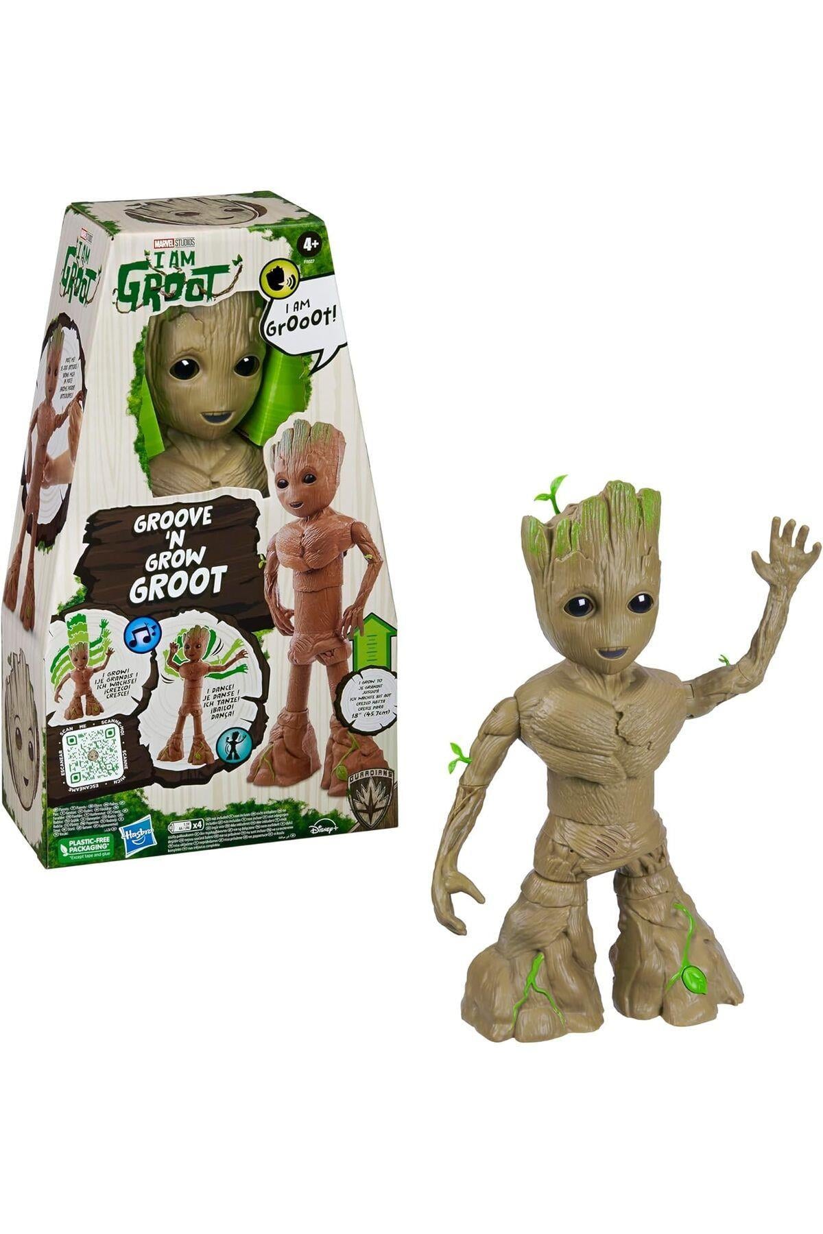 MARVEL Guardians Of Galaxy Interaktif Dans Eden Groot F8027-Karakter Figürleri