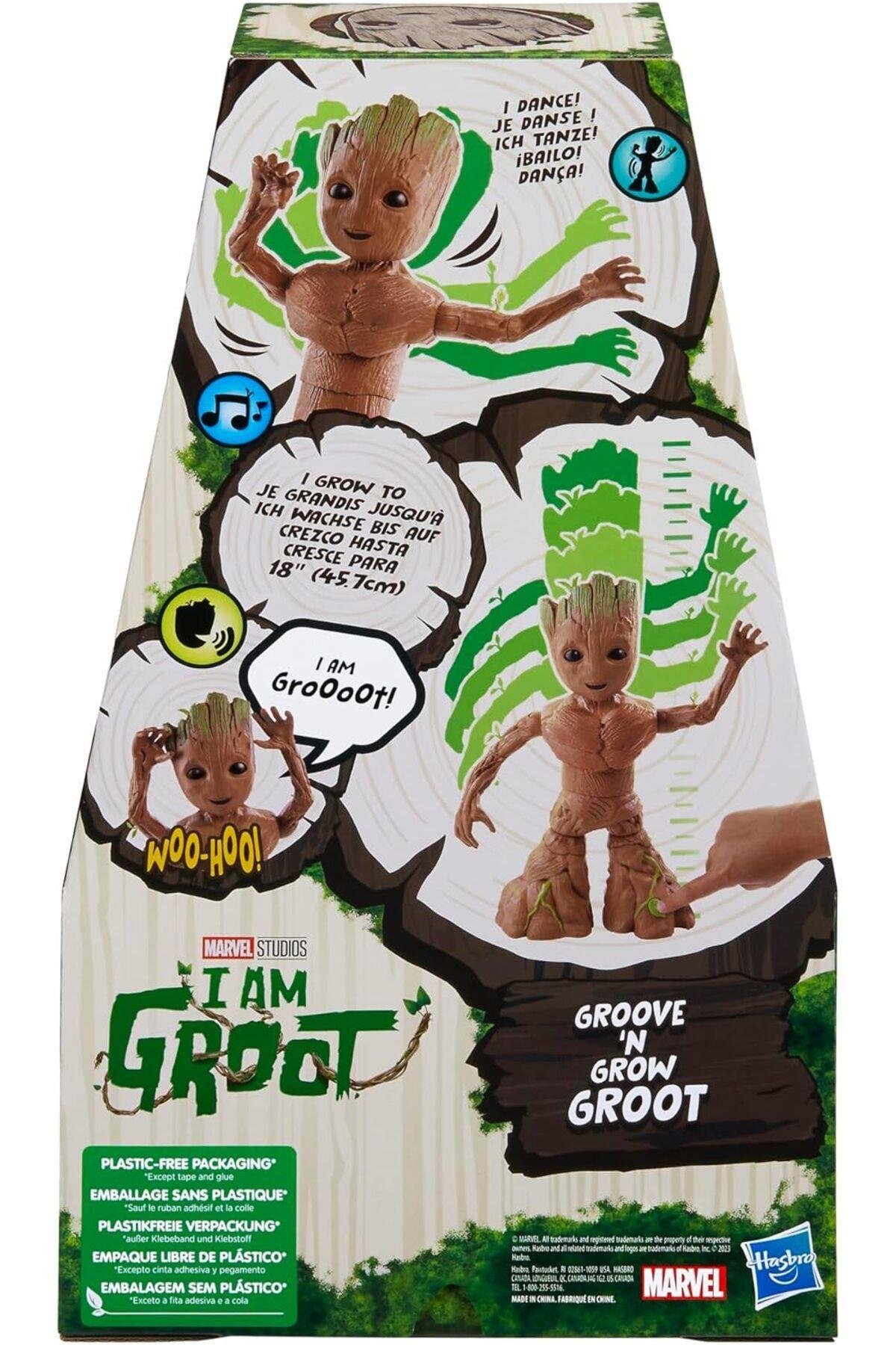 MARVEL Guardians Of Galaxy Interaktif Dans Eden Groot F8027-Karakter Figürleri
