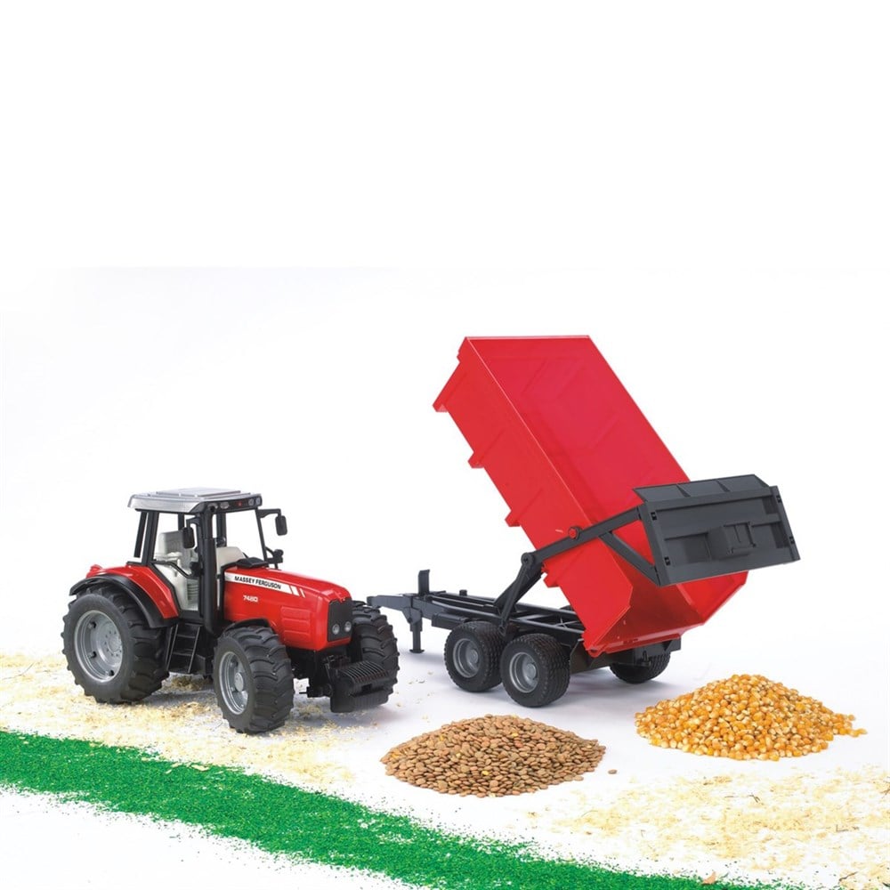 Massey Ferguson 7480 Traktör ve Römork BR02045