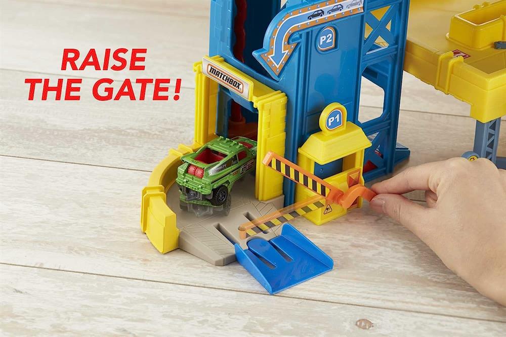Matchbox 4 Katlı Garaj Servis İstasyonu CJM67-Araba Garaj ve Setleri