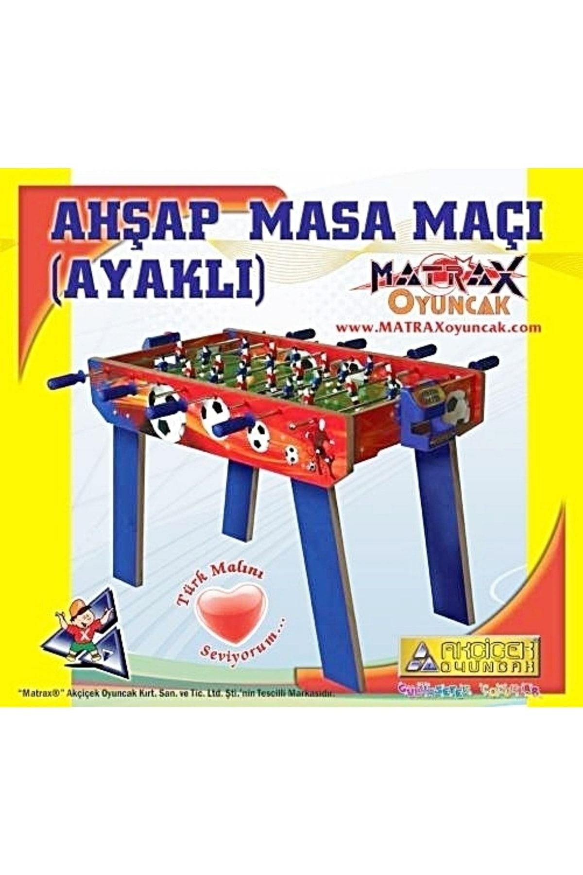 Matrax Langırt Ahşap Ayaklı Masa Maçı-Spor