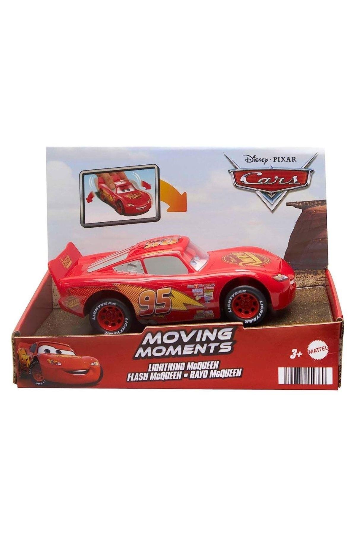 Mattel Cars Hareketli Dostlar - Şimşek Mcqueen Disney ve Pixar Cars HPH64-Uzaktan Kumandalı Araçlar