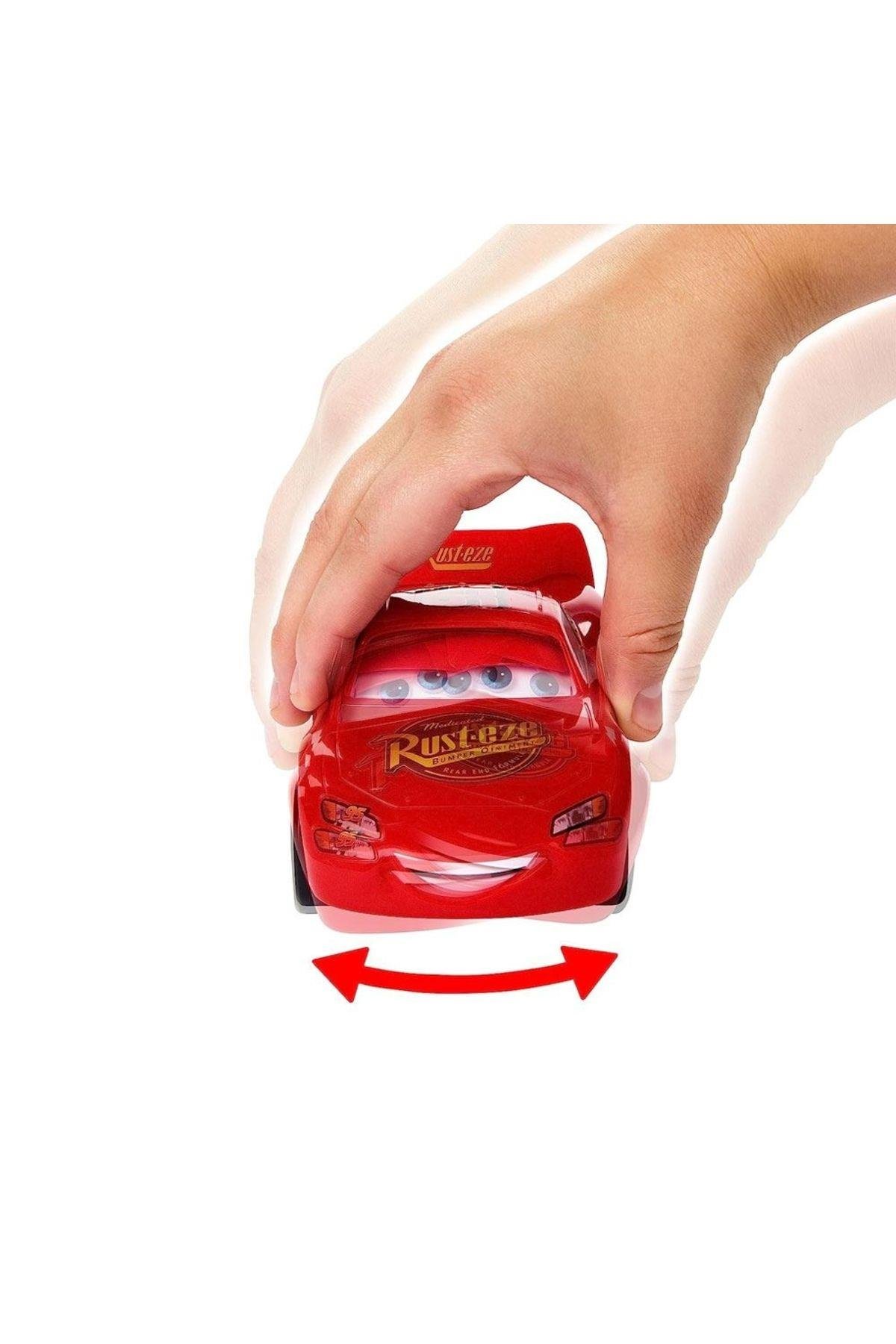 Mattel Cars Hareketli Dostlar - Şimşek Mcqueen Disney ve Pixar Cars HPH64-Uzaktan Kumandalı Araçlar