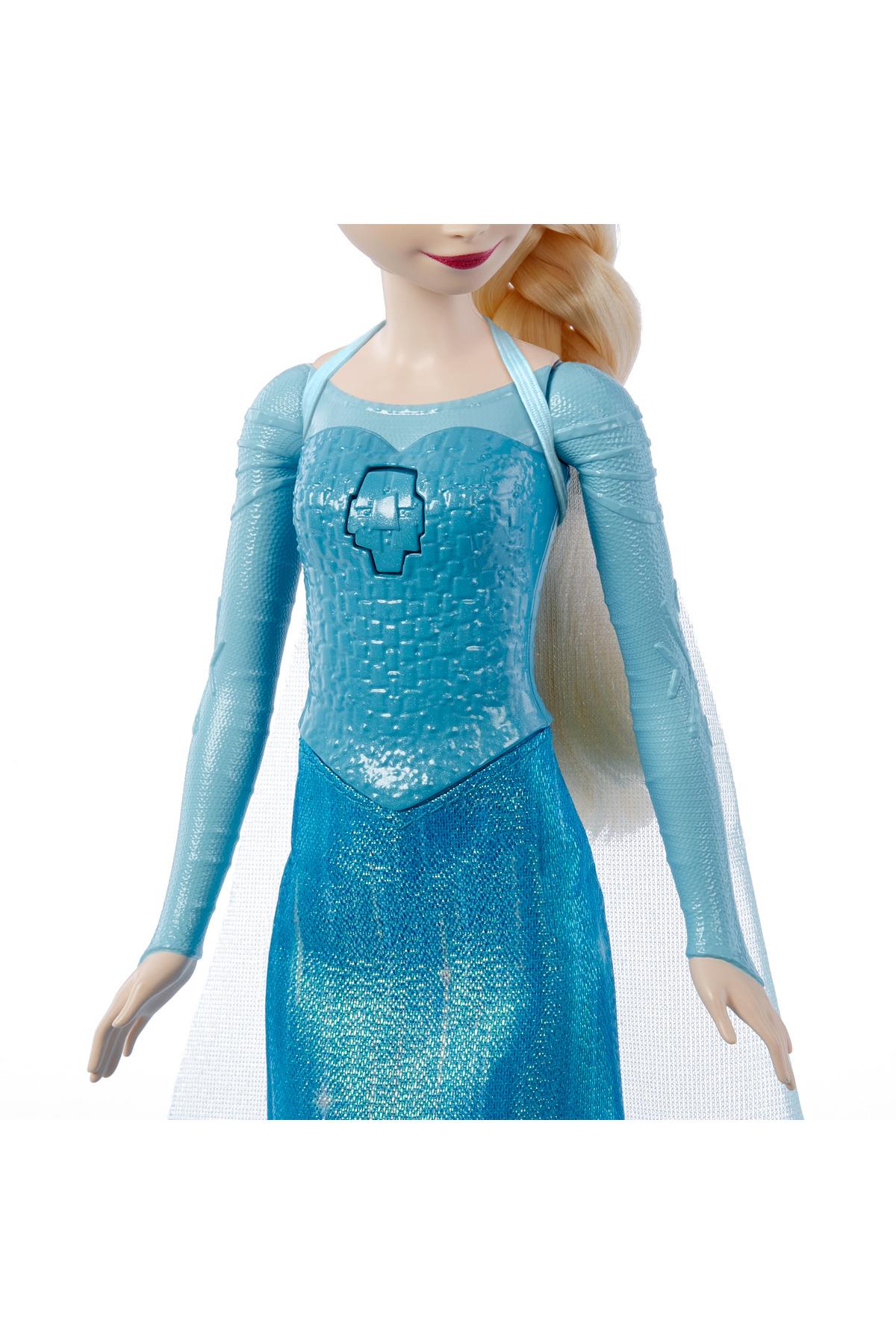 Mattel Disney Karlar Ülkesi Şarkı Söyleyen Elsa Bebek Filmdeki 'Let It Go' şarkısı ile JDX52-Oyuncak Bebekler