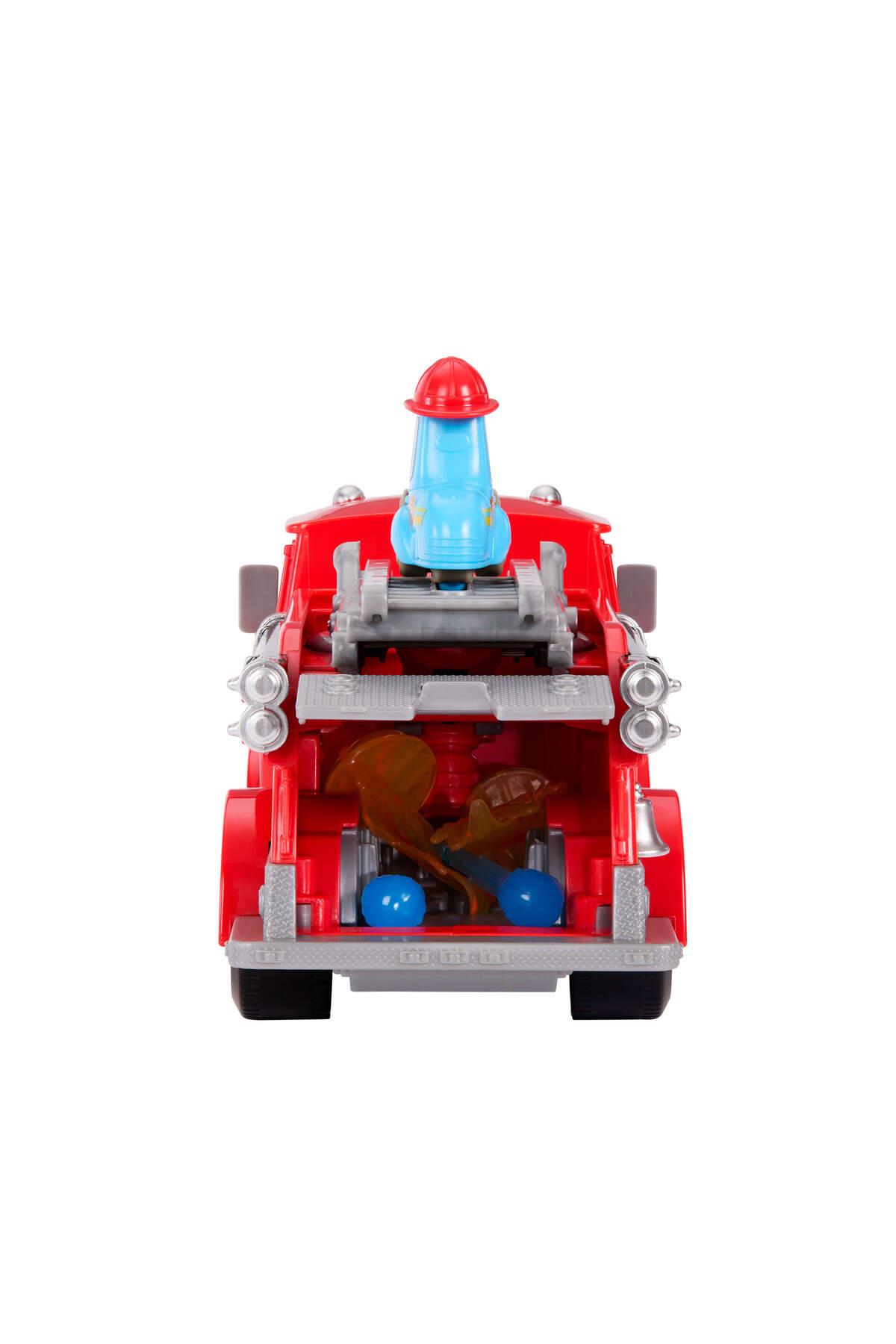 Mattel Disney ve Pixar Cars Radyatör Kasabası Hızlı Kahramanlar İtfaiyeci Red ve Guido Seti JFL54-Oyuncak Arabalar ve Kamyonlar