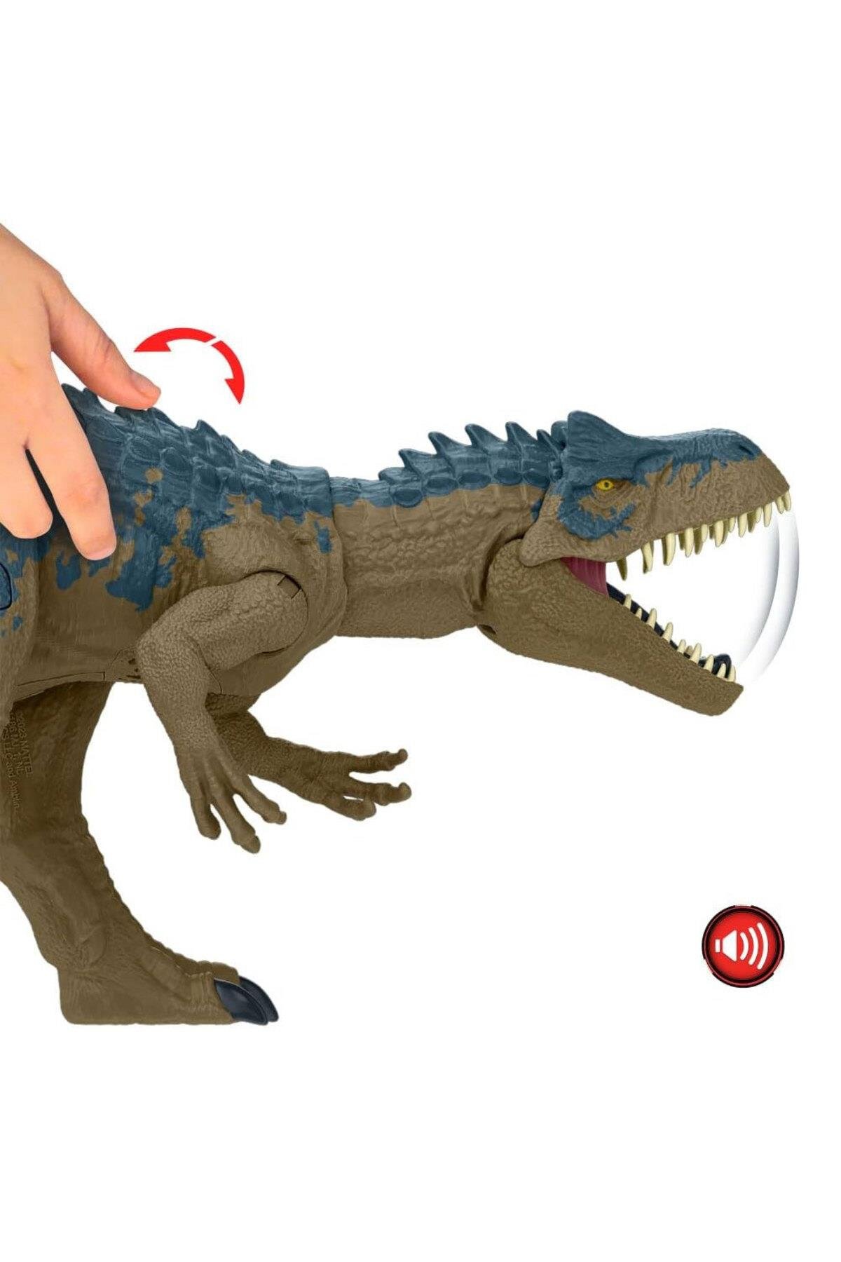 Mattel Jurassic World Süper Güçlü Allosaurus Figürü HRX50-Hayvan Figürleri