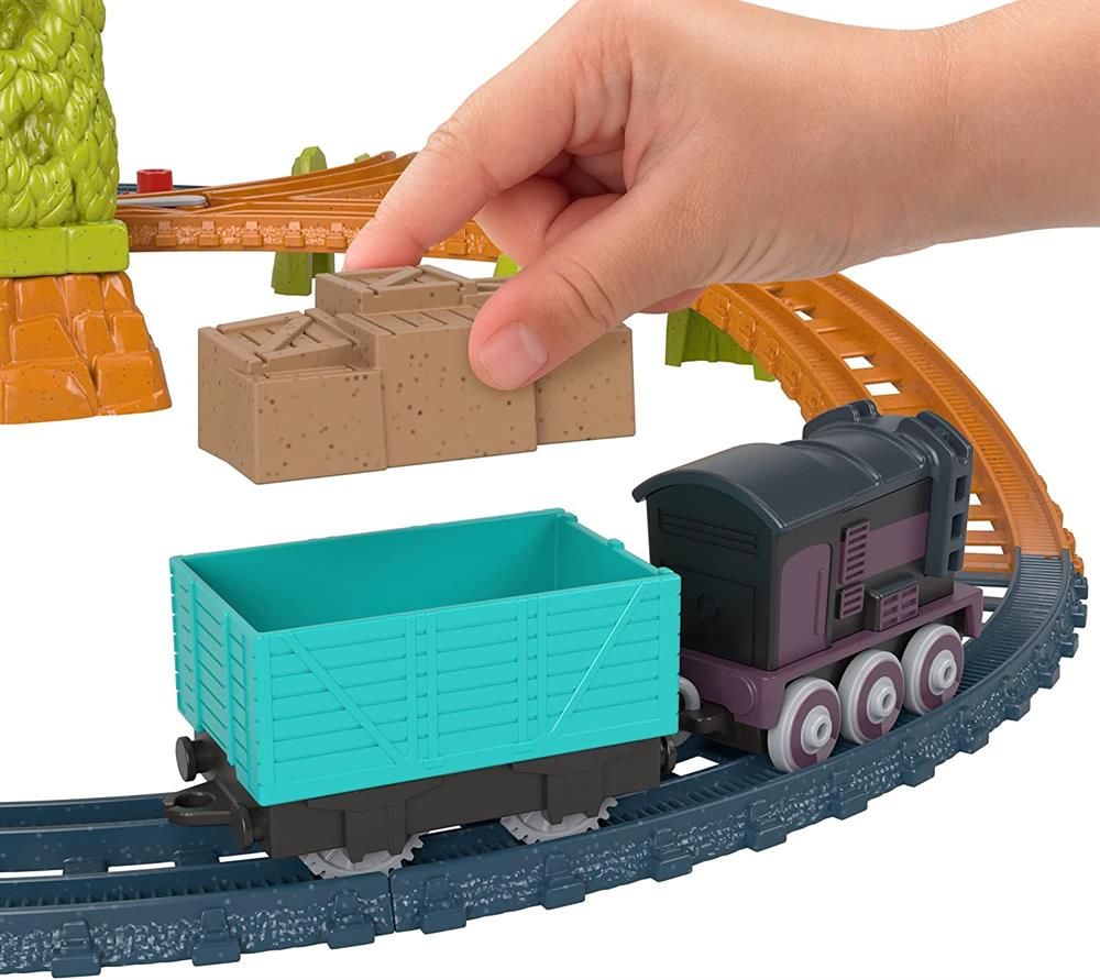 Mattel Thomas Ve Arkadaşları Tren Seti HGY82 HGY85-Araba Garaj ve Setleri