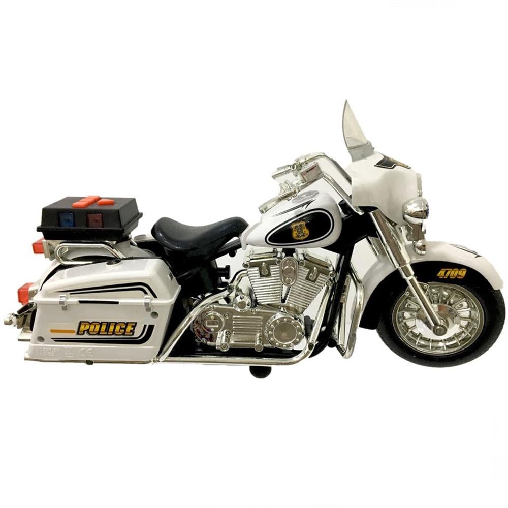 Maxx Wheels Sesli ve Işıklı Polis Motosikleti 34 cm-Oyuncak Arabalar ve Kamyonlar