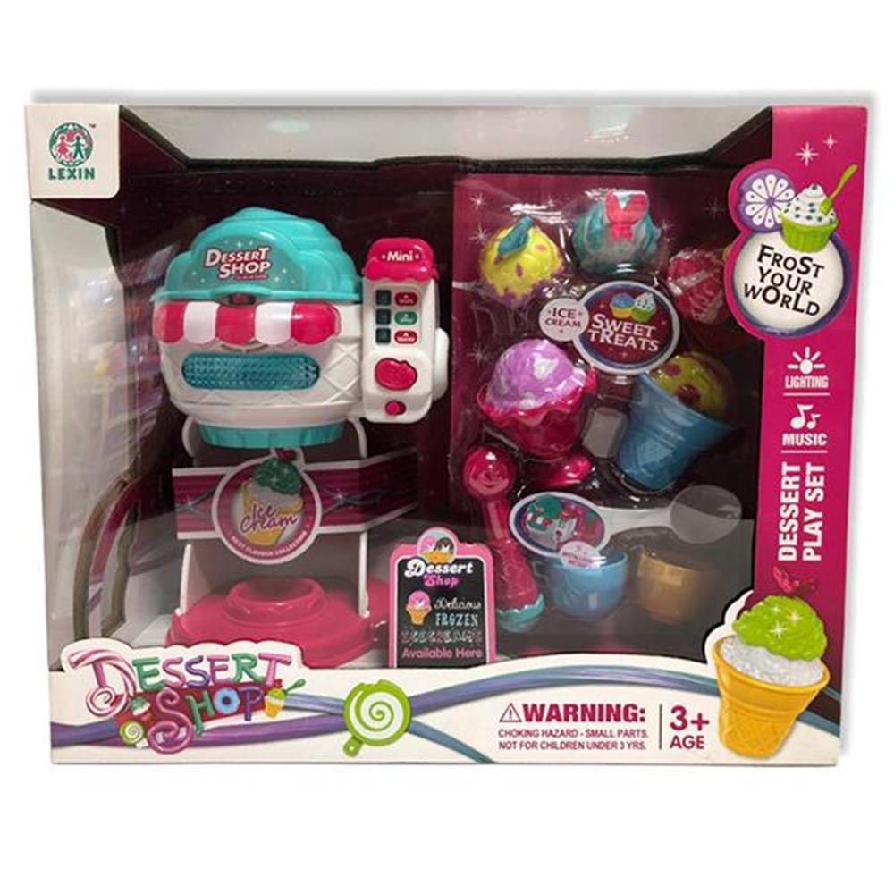 MEGA 6636 SESLİ IŞIKLI TATLI YAPIM SETİ-Kız Rol Oyuncakları