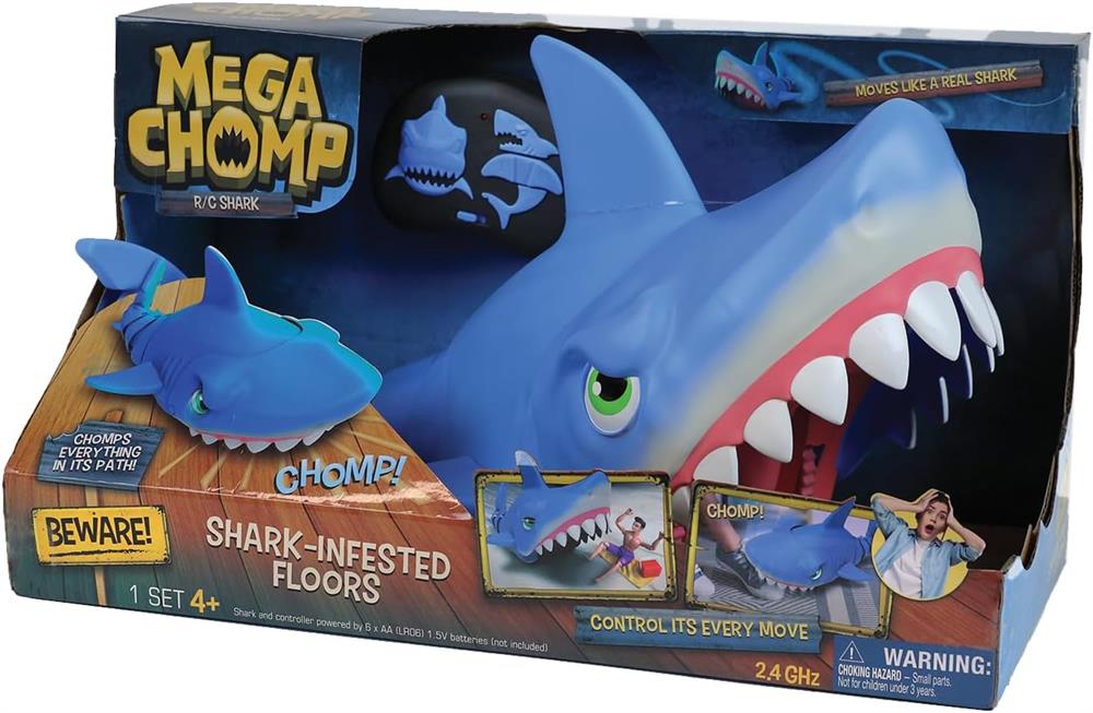 Mega Chomp Rc Köpekbalığı 18493-Hayvan Figürleri