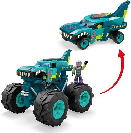 Mega Construx Hot Wheels Monster Trucks Serisi GVM14 - Mega Wrex-Yapı Oyuncakları