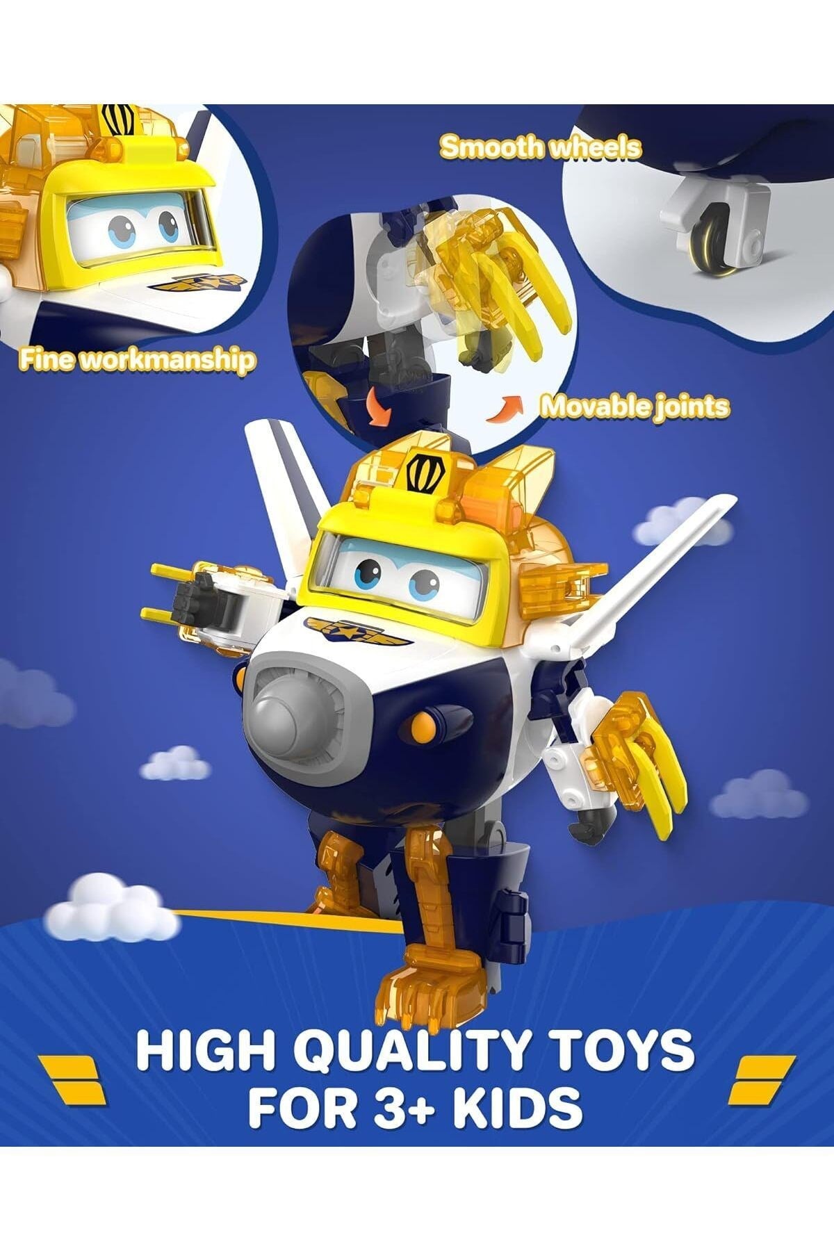 Mega Oyuncak Harika Kanatlar Transforming Paul Super Animal Ball 60965-Karakter Figürleri