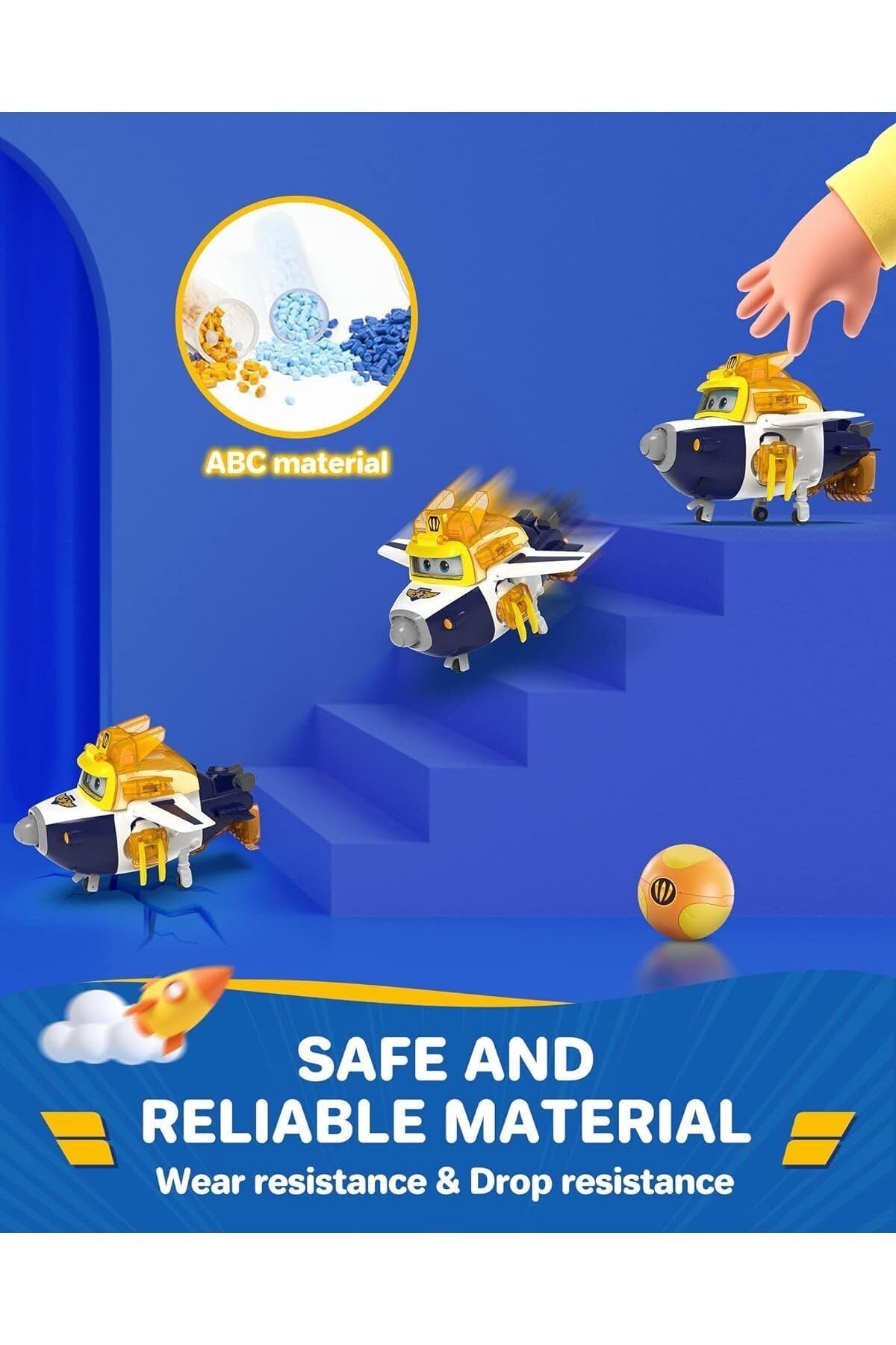 Mega Oyuncak Harika Kanatlar Transforming Paul Super Animal Ball 60965-Karakter Figürleri