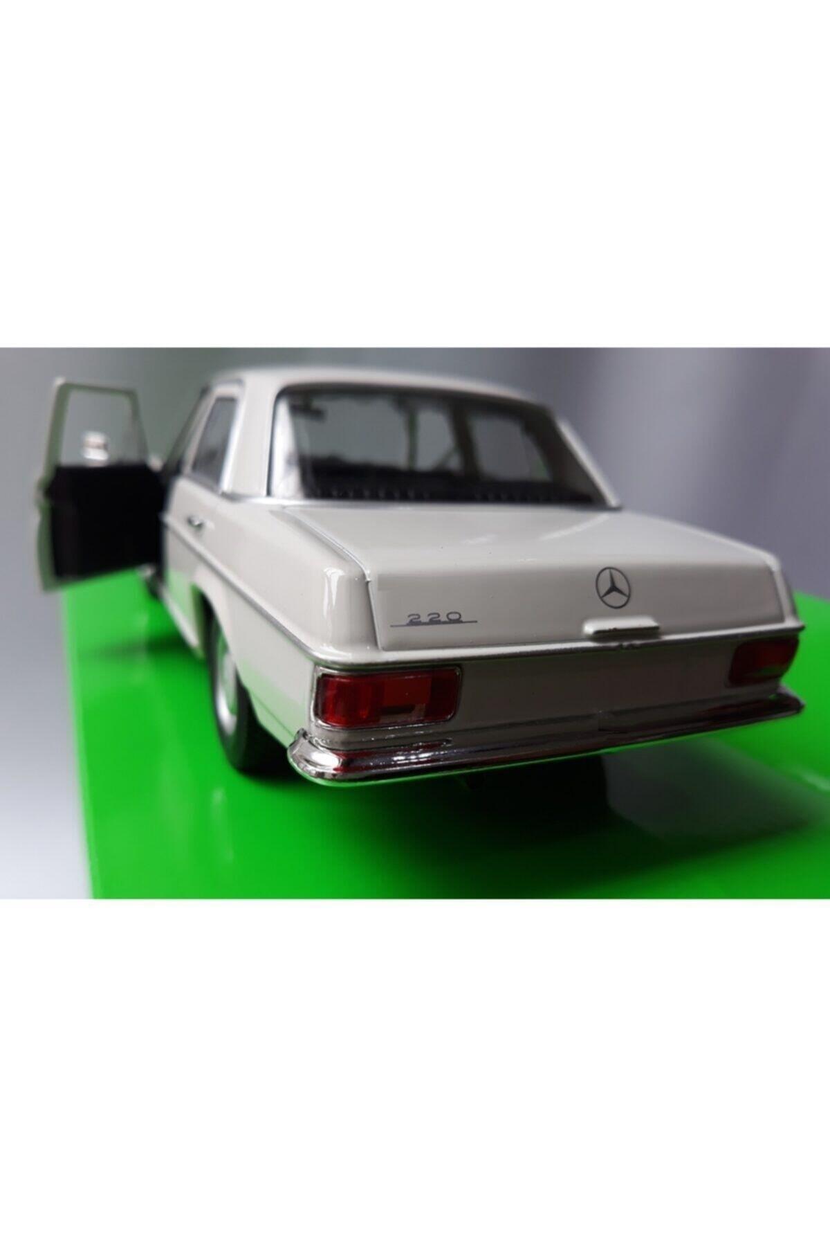 Mercedes Benz 220 Büyük Metal Araba 1.24 Diecast Orjinal-Maket Araçlar