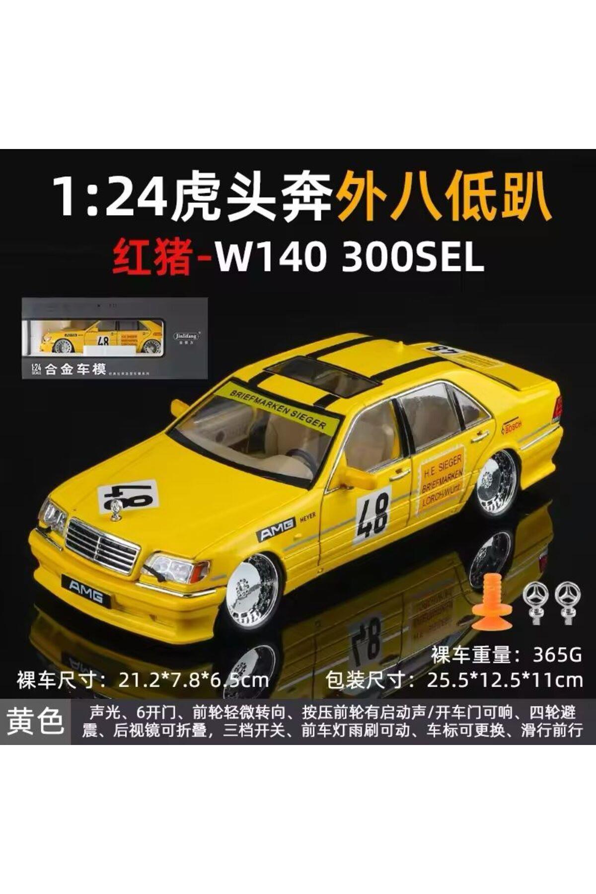 Mercedes Benz S320L Diecast Model Araba Mercedes Benz W140 -Maket Araçlar