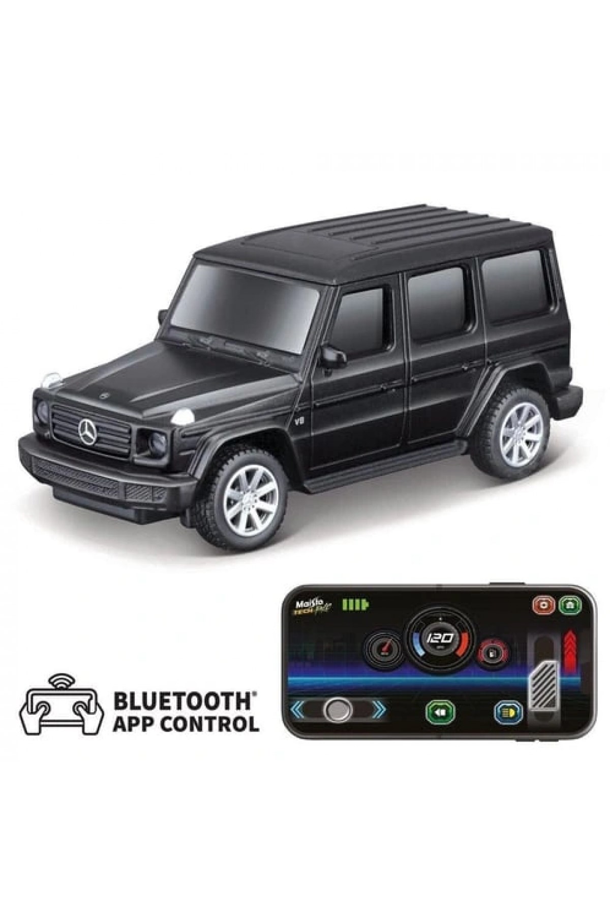 Mercedes G-Class 1:41 Diecast Bluetooth RC-Uzaktan Kumandalı Araçlar