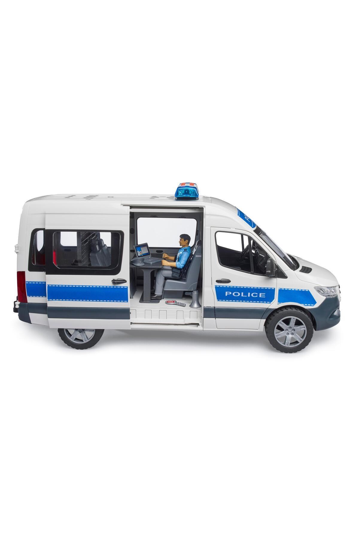 Mercedes Sprinter Polis Minibüsü ve Figürü 02683-Maket Araçlar