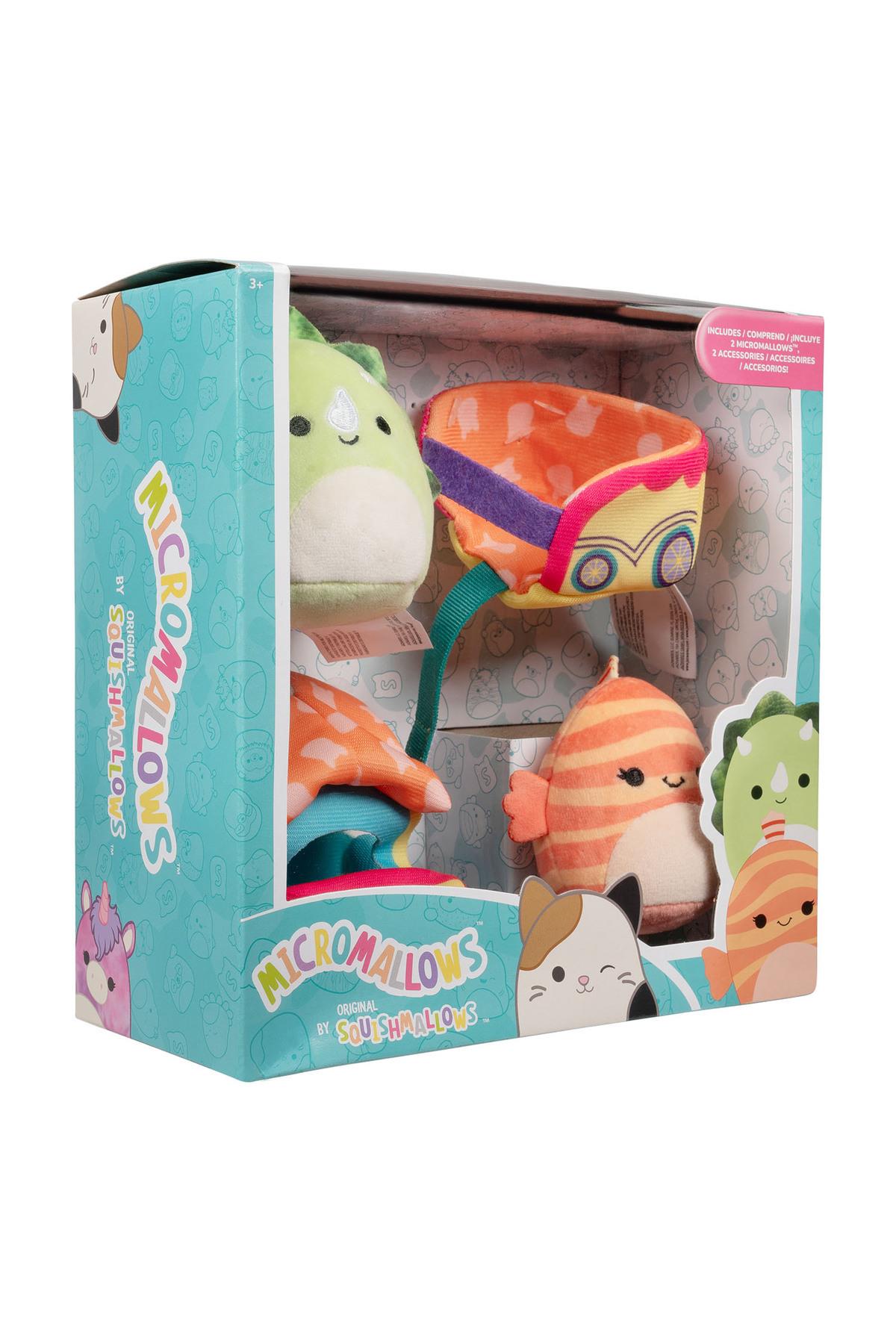 Micromallows 2 Figür + 2 Aksesuar Seti MM0015-Peluş Oyuncaklar