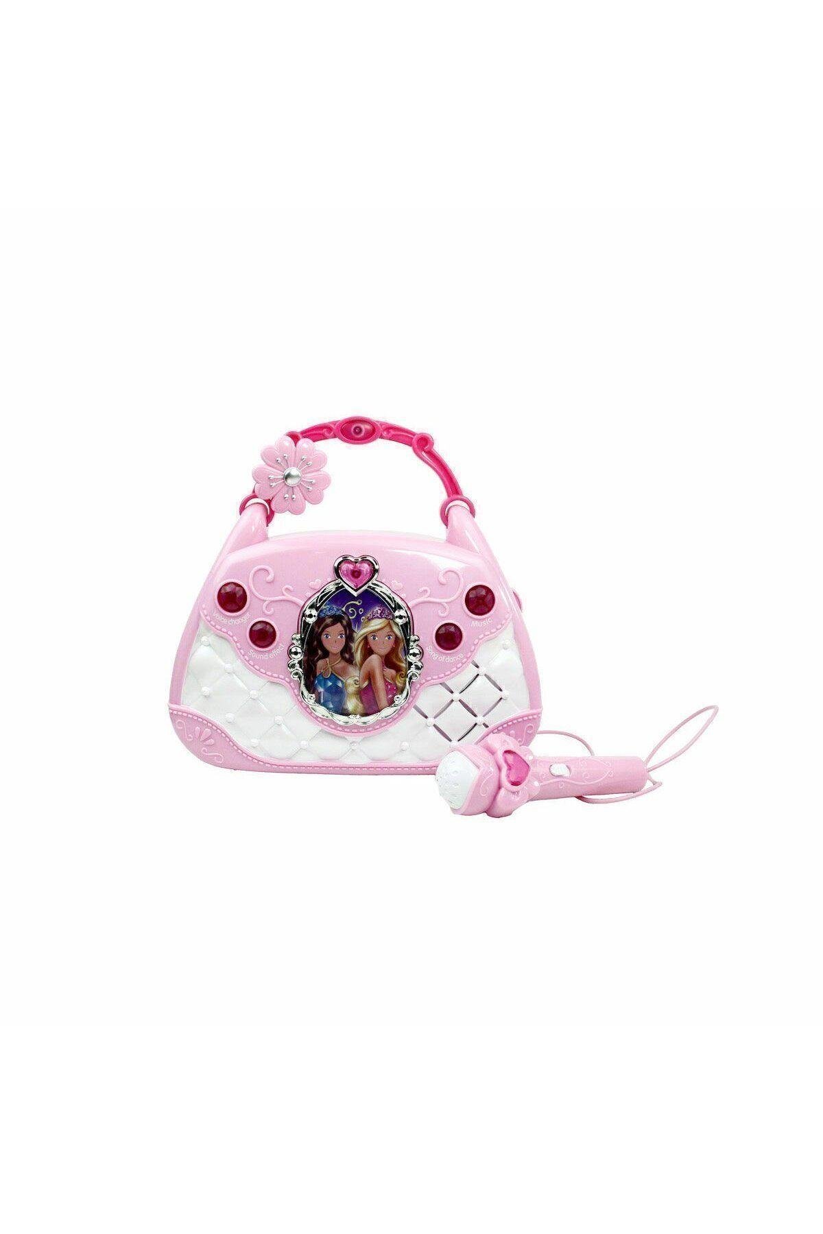 Mikrofonlu Mp3 Çalar Parti Müzikleri El Çantası Fabbatoys-Müzik Aletleri