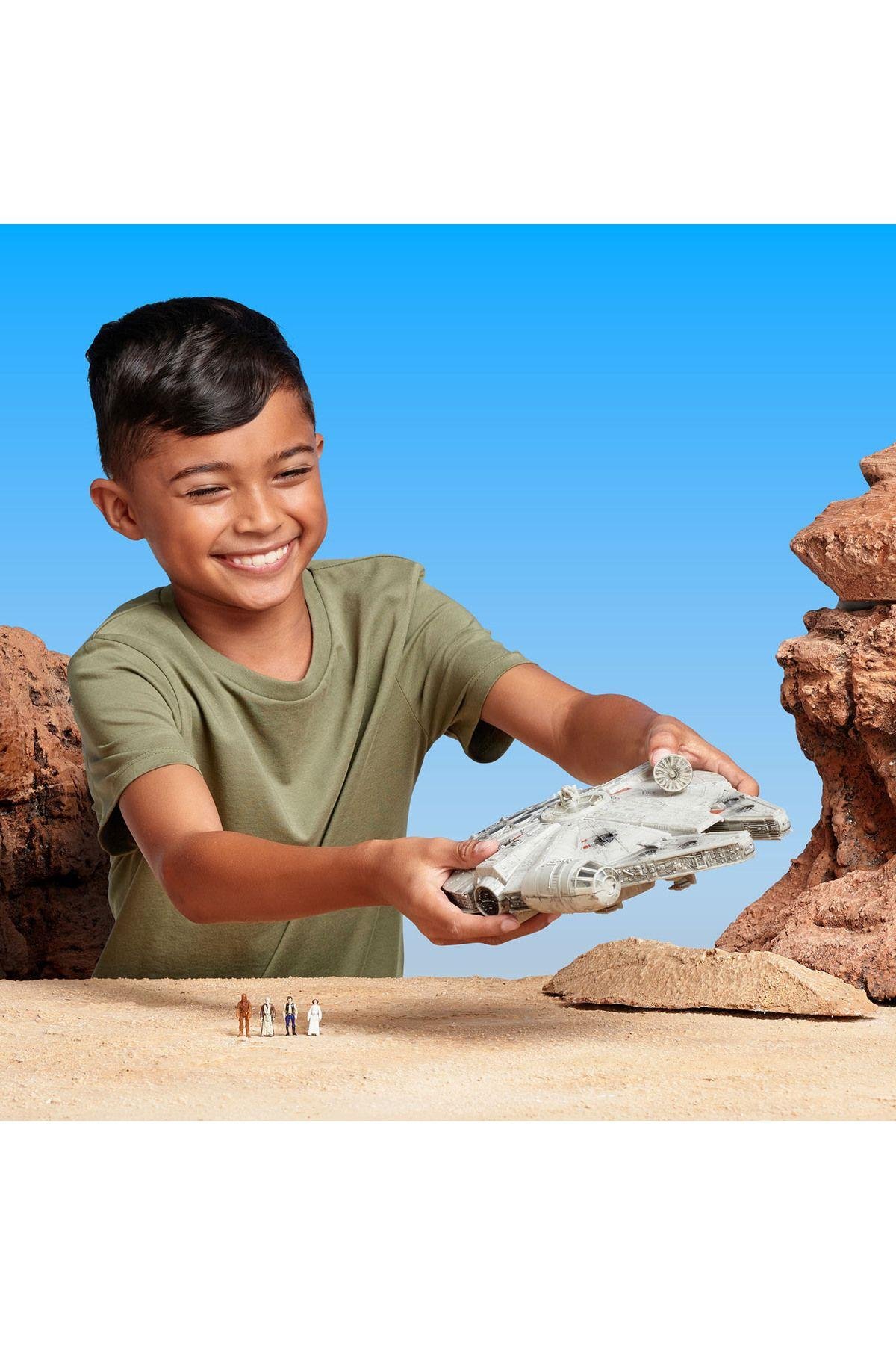 Millennium Falcon Ve Mikro Figür Seti Swj0022-Karakter Figürleri