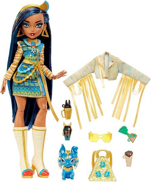 Monster High Ana Karakter Bebekler Cleo HPD53-HHK54-Oyuncak Bebekler
