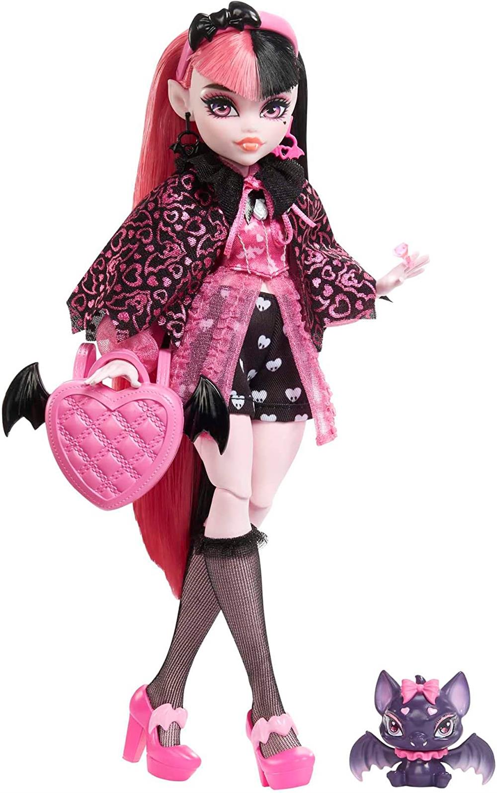 Monster High Ana Karakter Bebekler Draculaura HPD53-HHK51-Oyuncak Bebekler