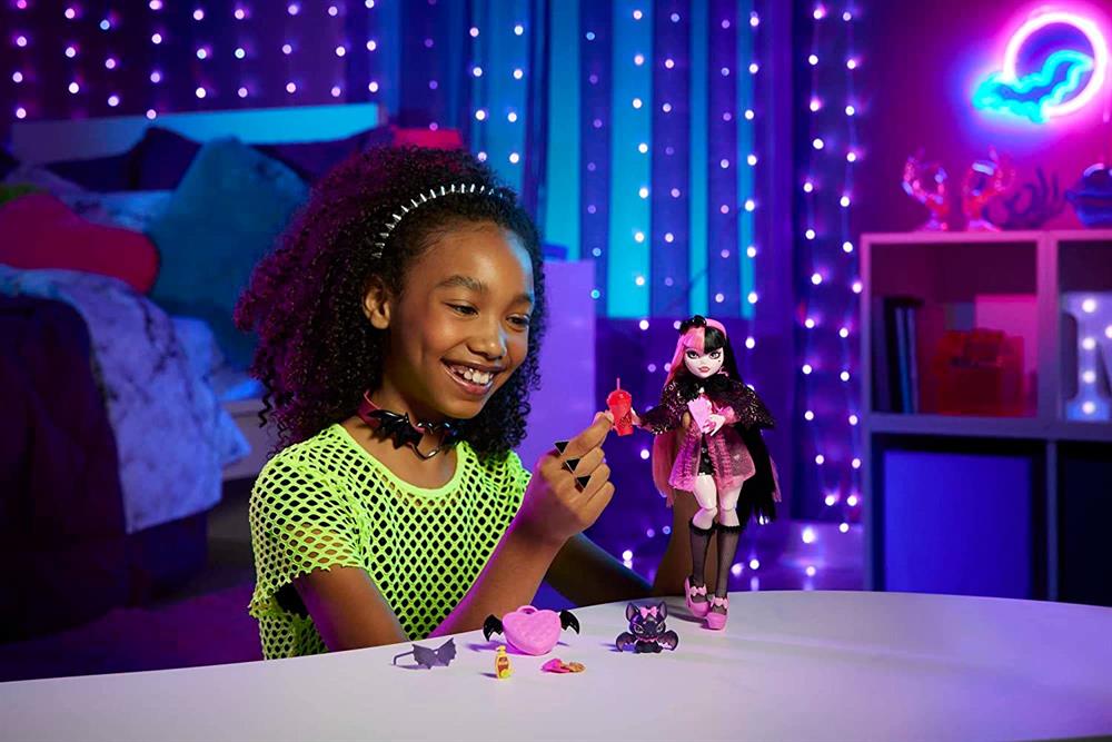 Monster High Ana Karakter Bebekler Draculaura HPD53-HHK51-Oyuncak Bebekler