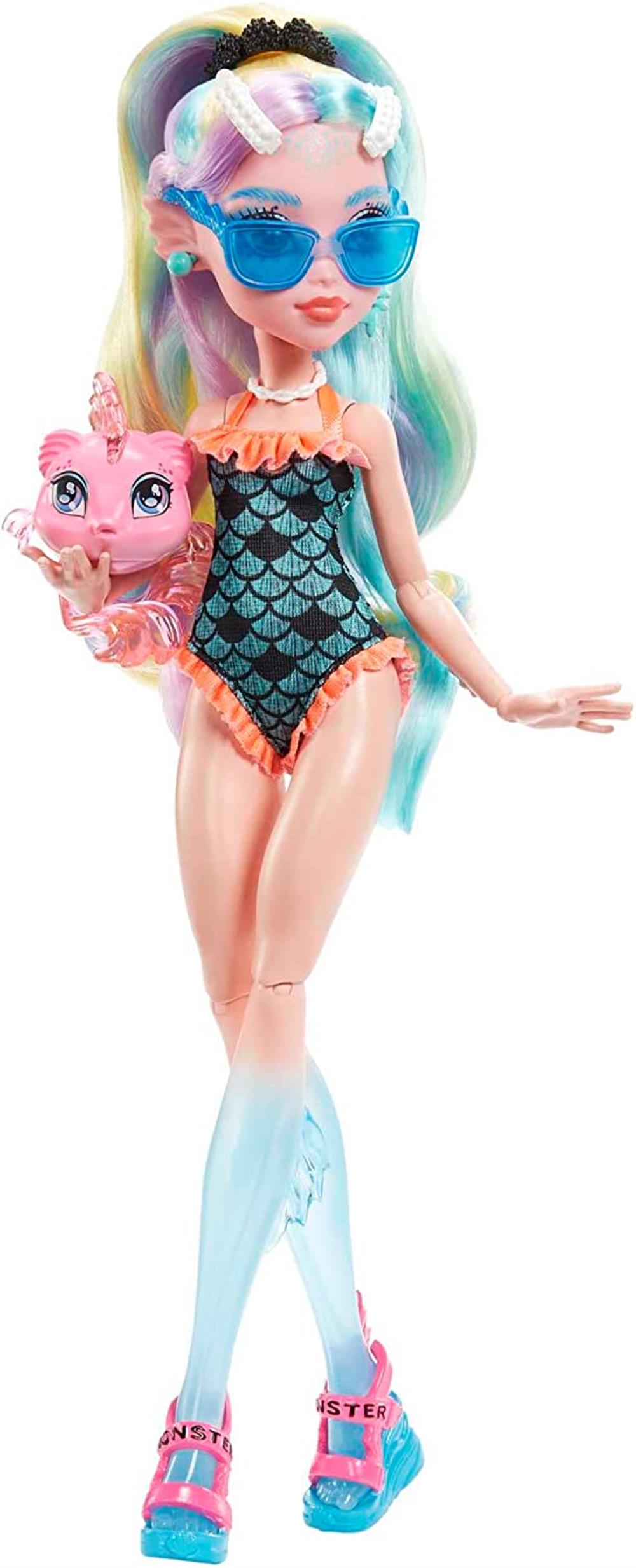Monster High Ana Karakter Bebekler Lagoona Blue HPD53-HHK55-Oyuncak Bebekler