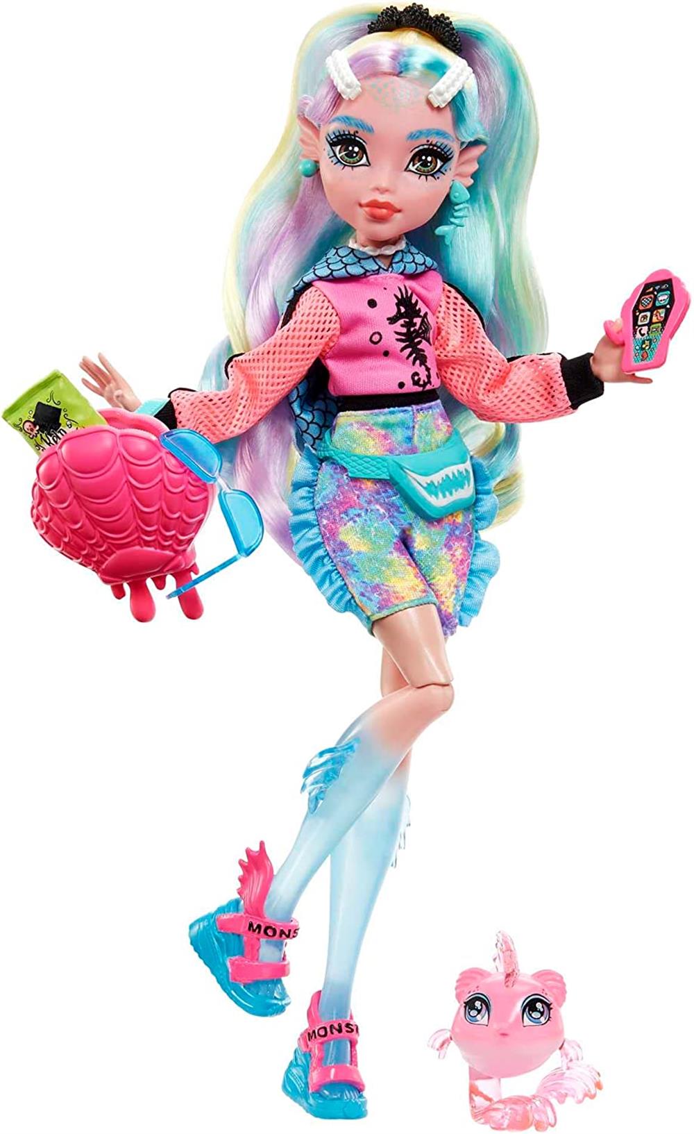 Monster High Ana Karakter Bebekler Lagoona Blue HPD53-HHK55-Oyuncak Bebekler