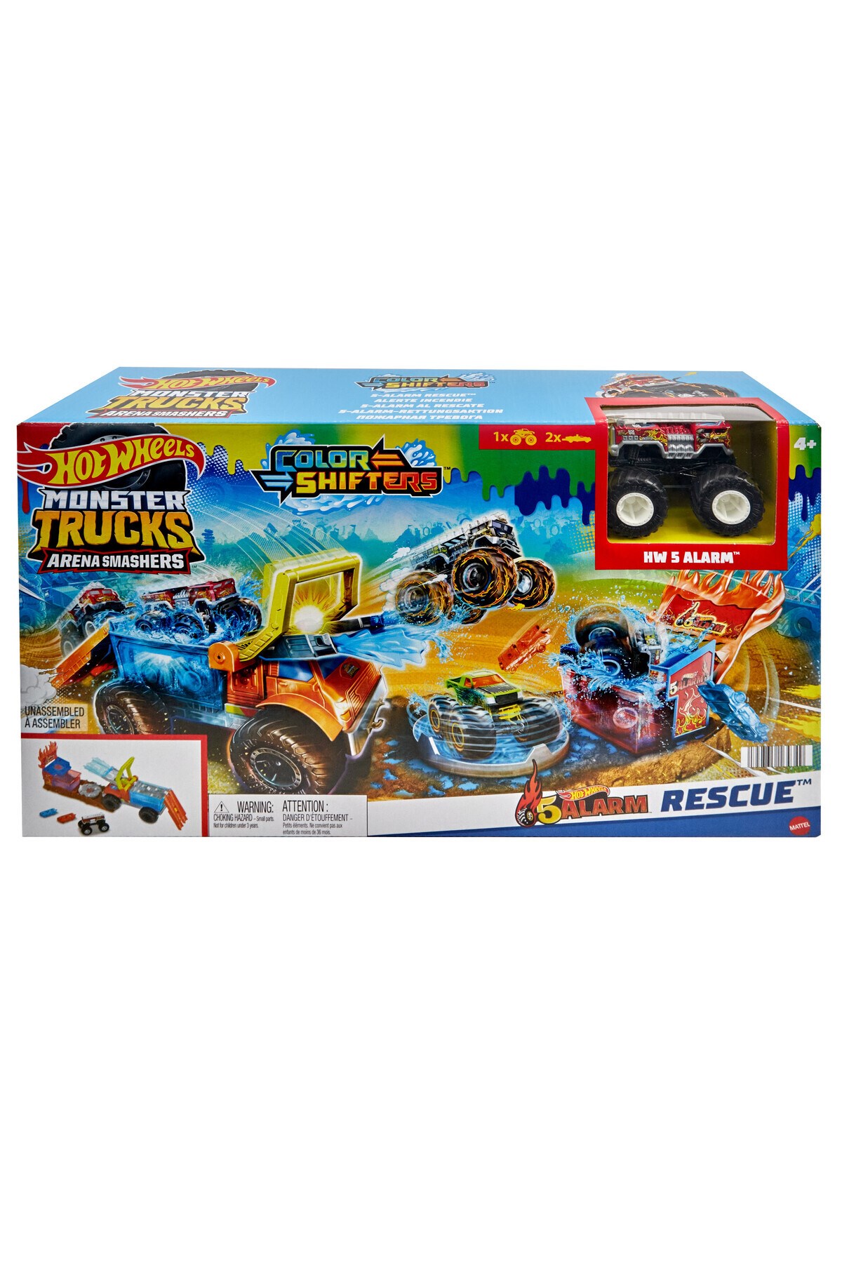 Monster Trucks Arena Mücadelesi Pist Seti Hpn73-Araba Garaj ve Setleri