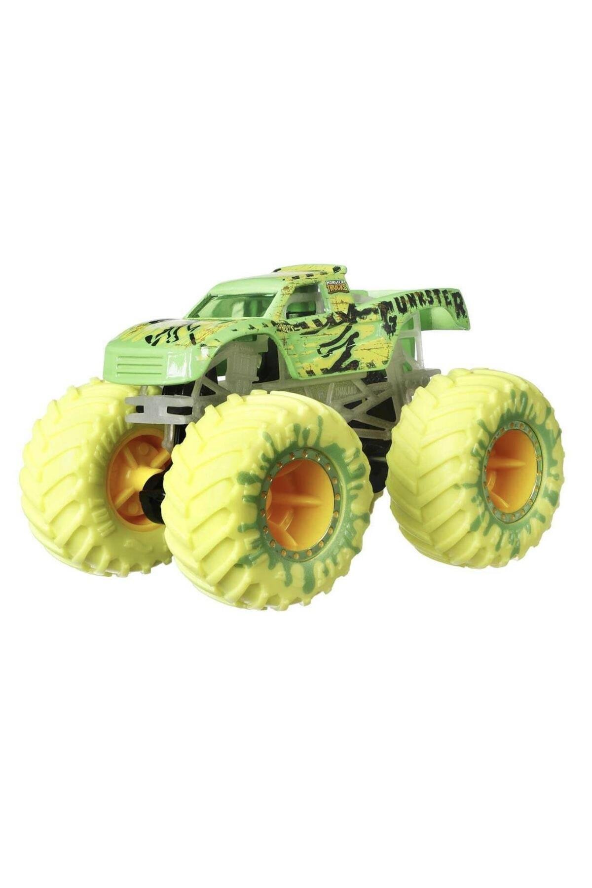Monster Trucks Karanlıkta Parlayan Araçlar Paketi Hcb57-Araba Garaj ve Setleri